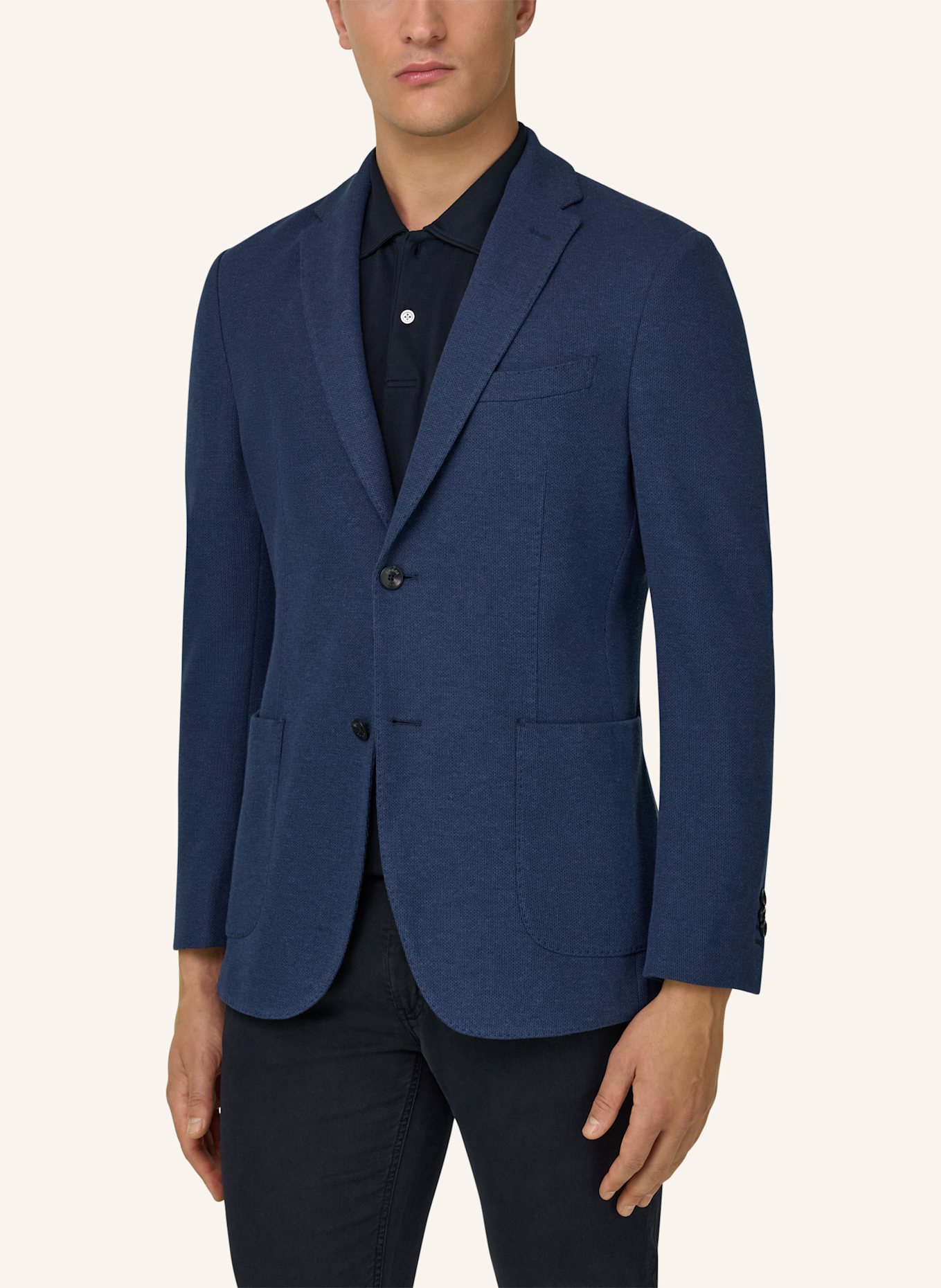 BOGGI MILANO Sweat-Sakko: BLAU