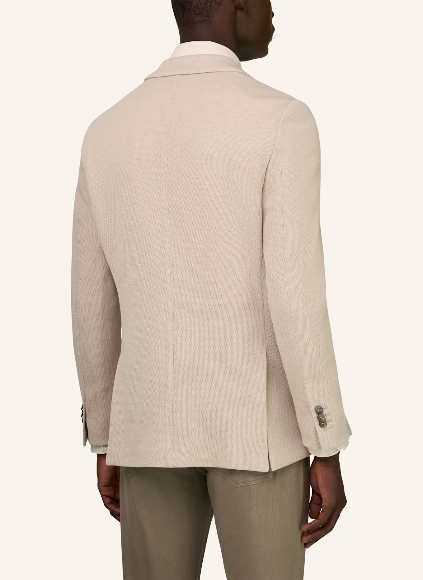 BOGGI MILANO Sweat-Sakko: BRAUN