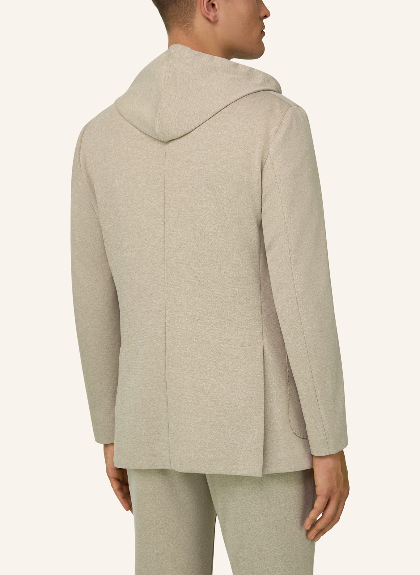 BOGGI MILANO Sweat-Sakko: BEIGE