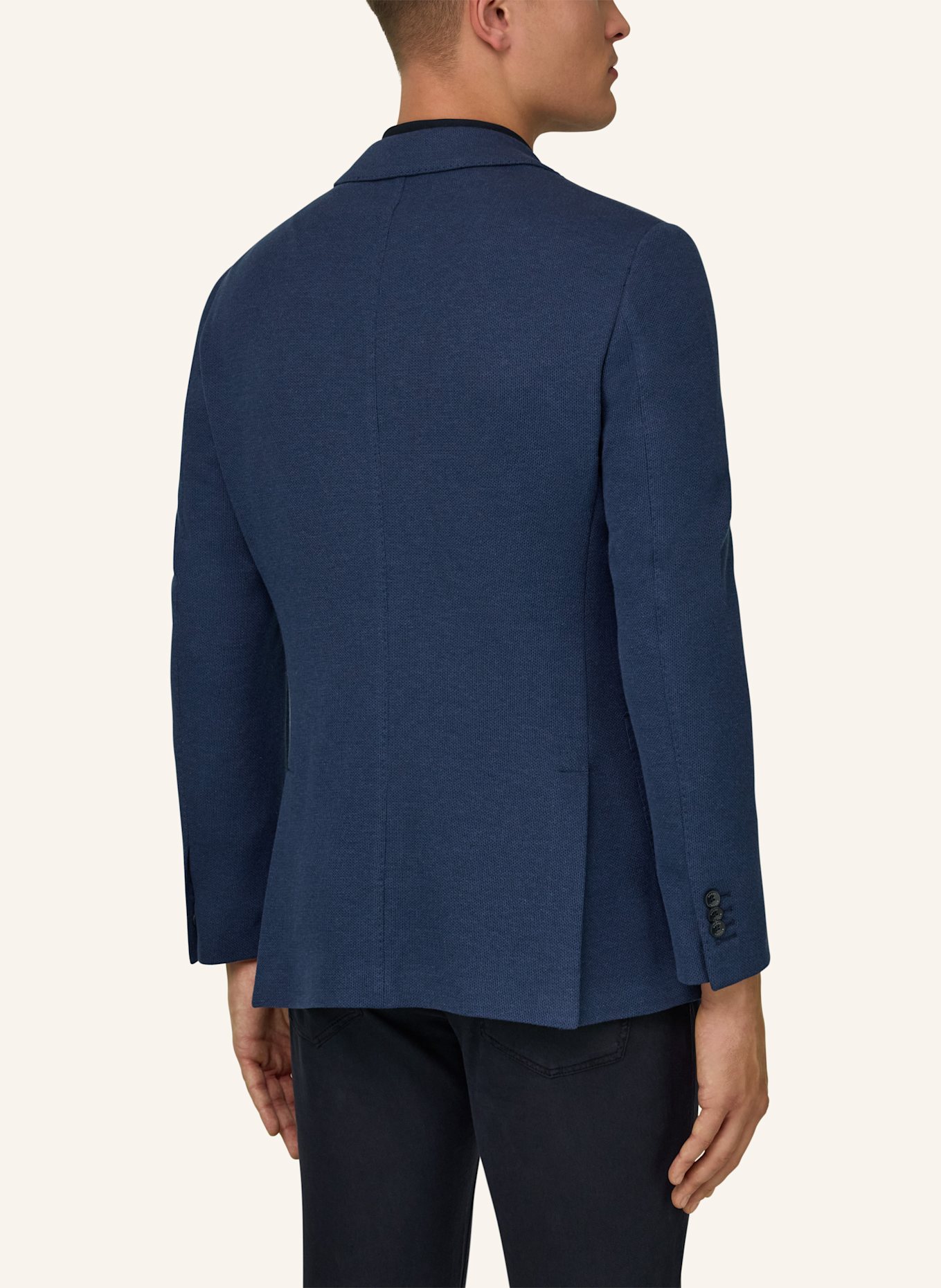 BOGGI MILANO Sweat-Sakko: BLAU