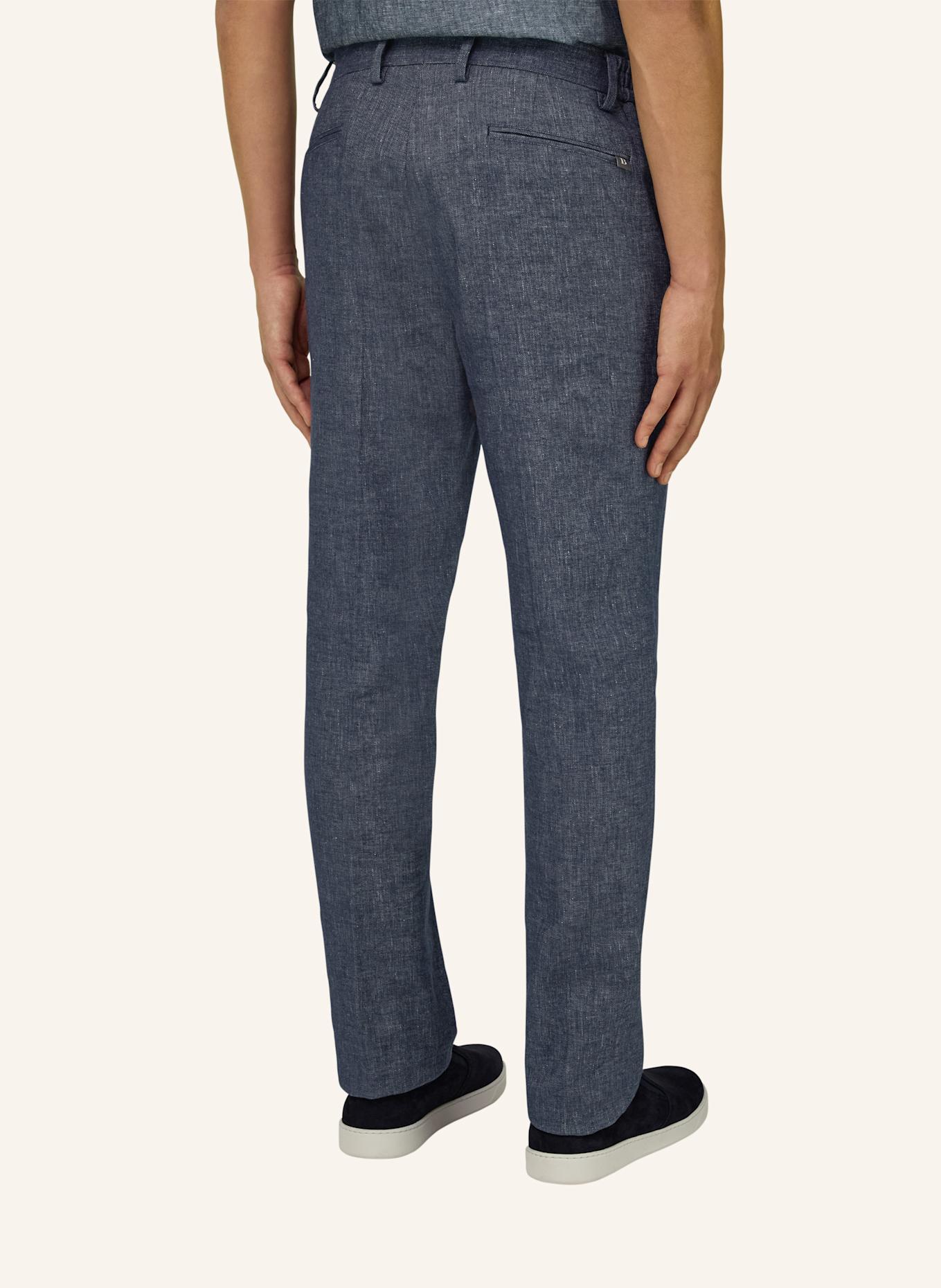 BOGGI MILANO Cordhose: BLAU