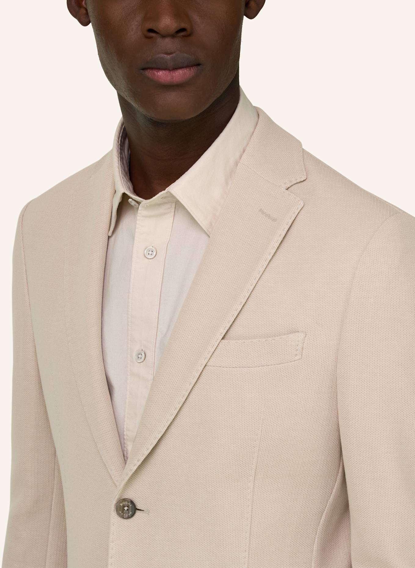 BOGGI MILANO Sweat-Sakko: BRAUN