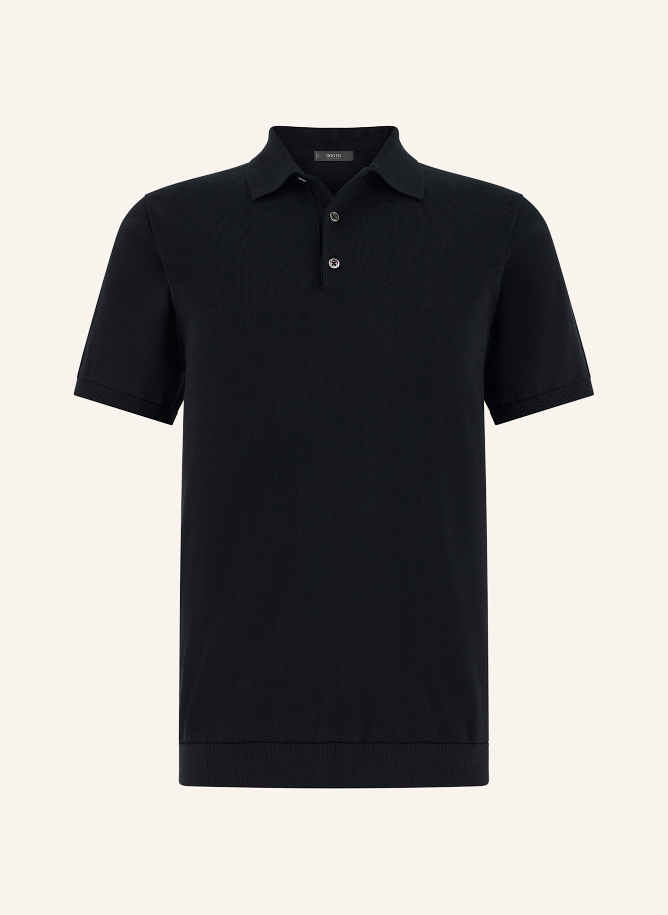 BOGGI MILANO Pullover: SCHWARZ