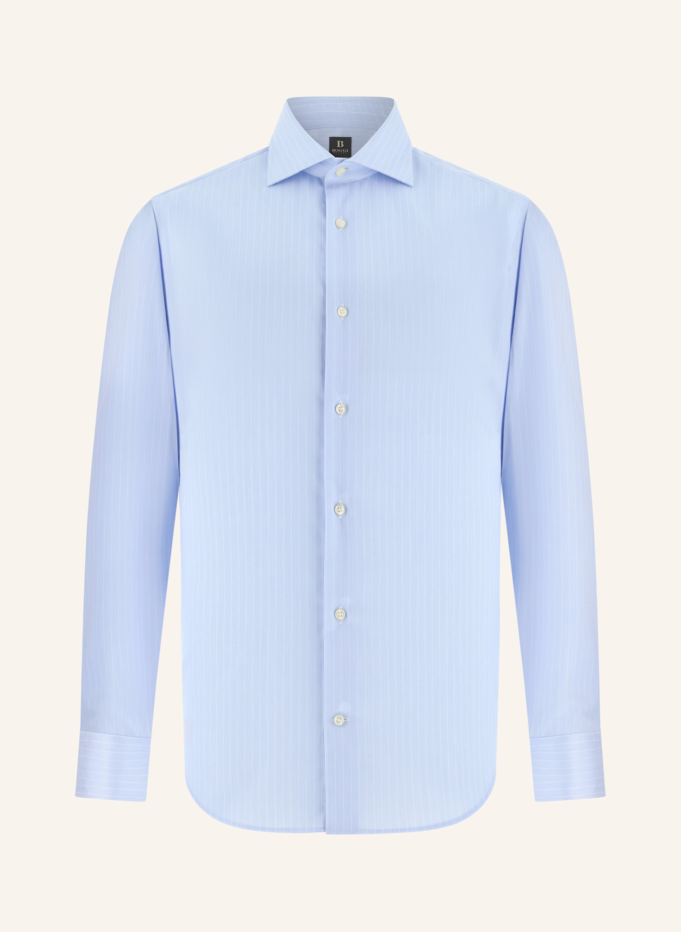 BOGGI MILANO Hemd: HELLBLAU