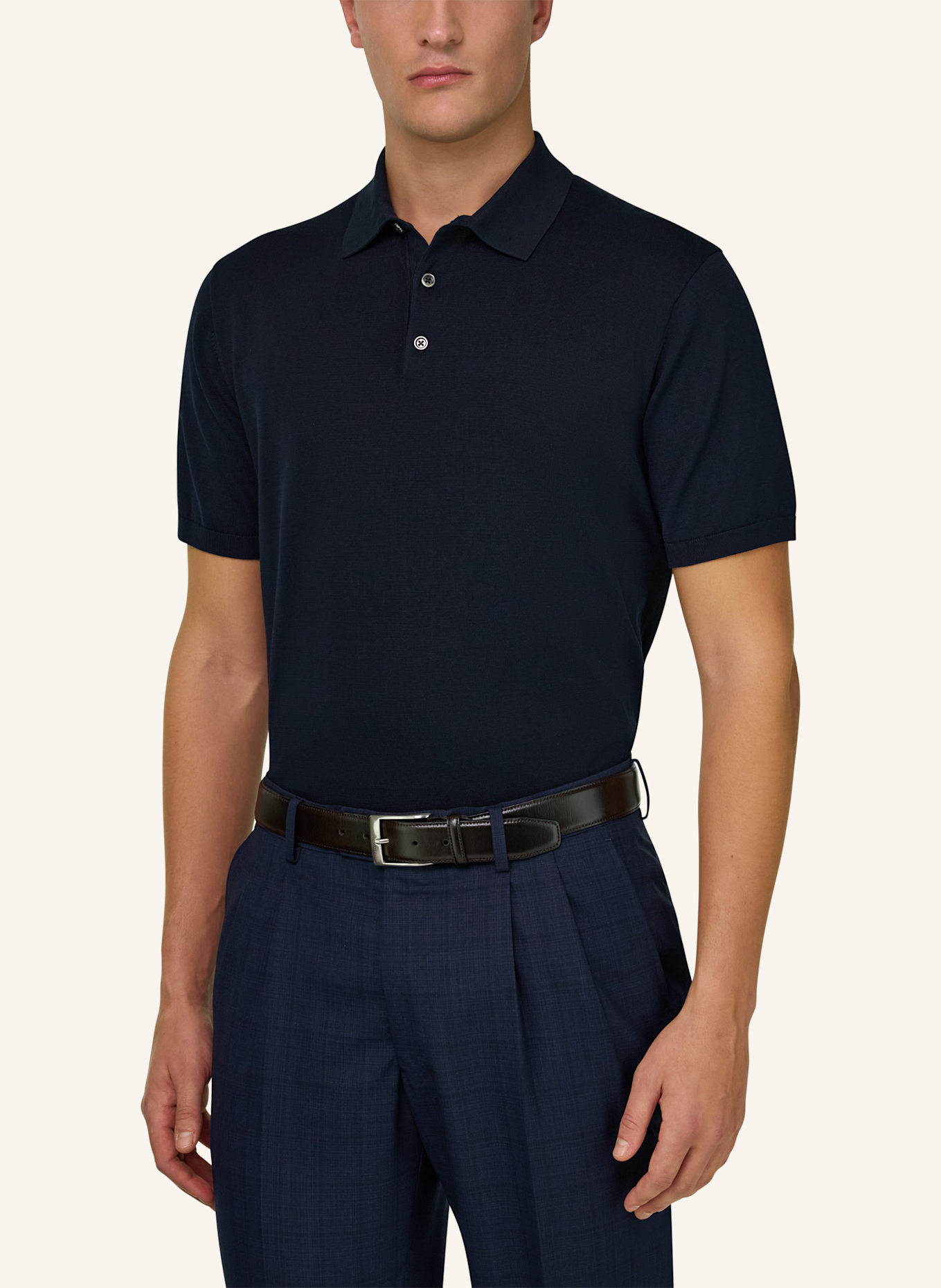 BOGGI MILANO Pullover: BLAU