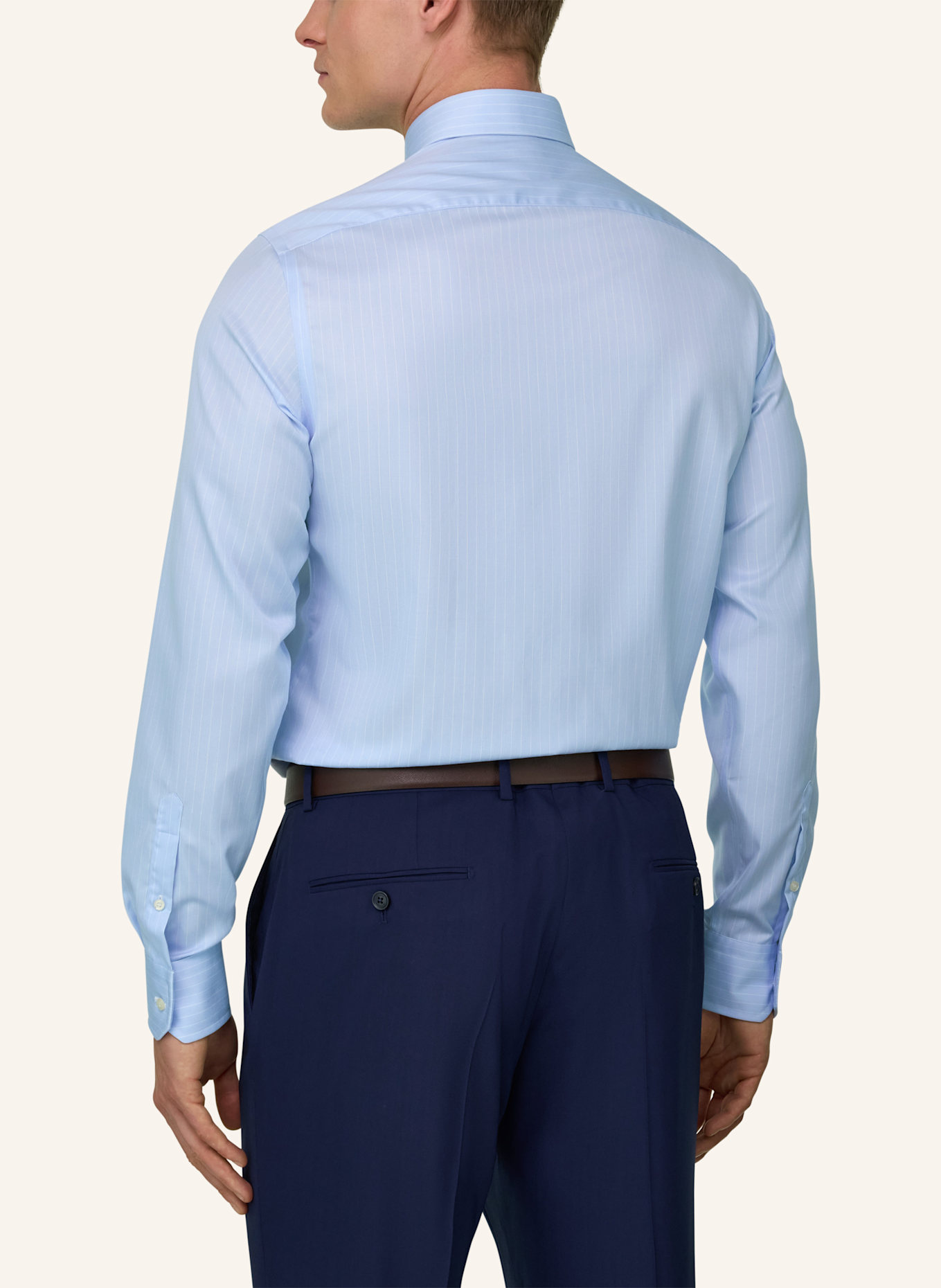 BOGGI MILANO Hemd: HELLBLAU