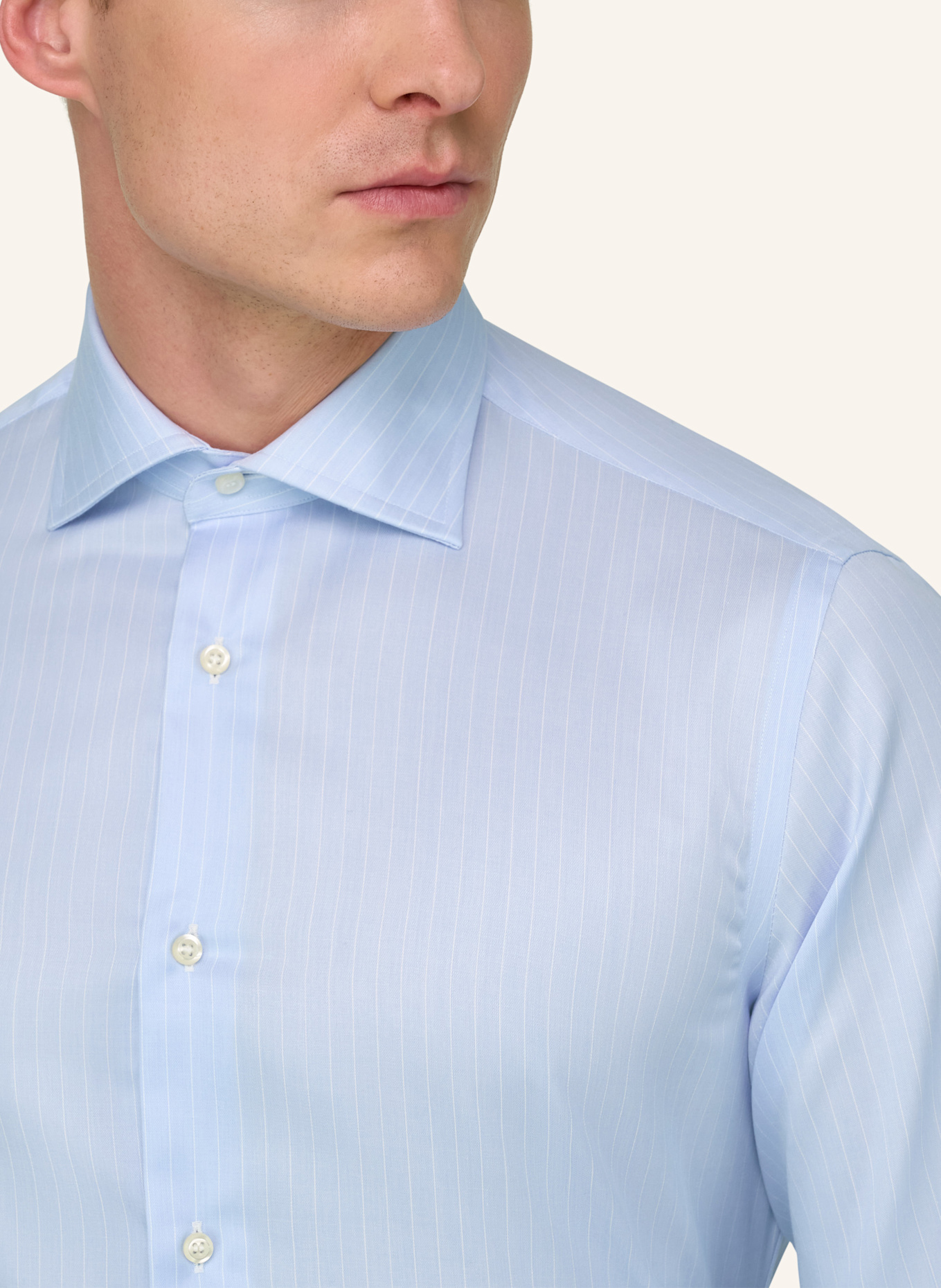 BOGGI MILANO Hemd: HELLBLAU