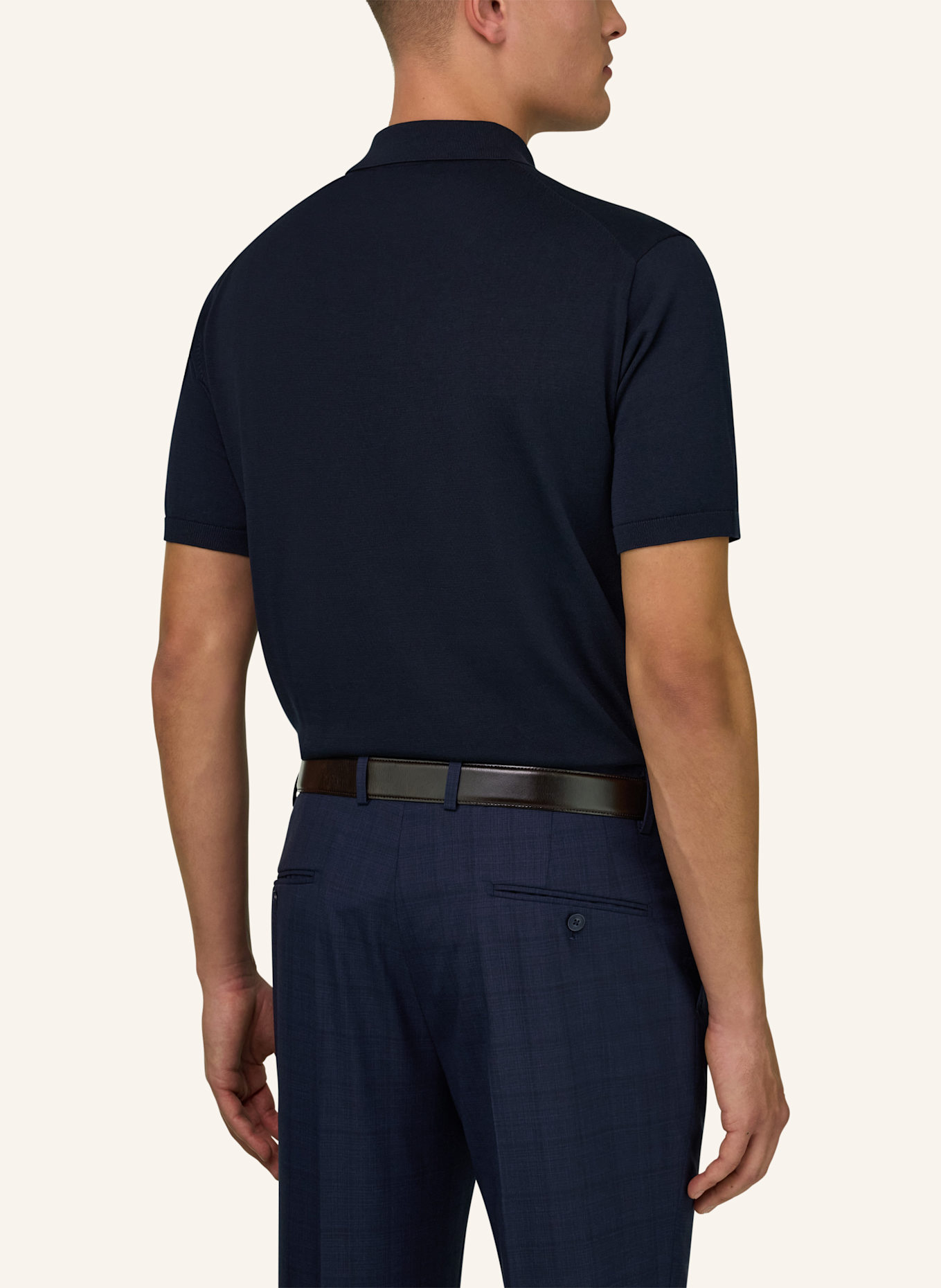 BOGGI MILANO Pullover: BLAU