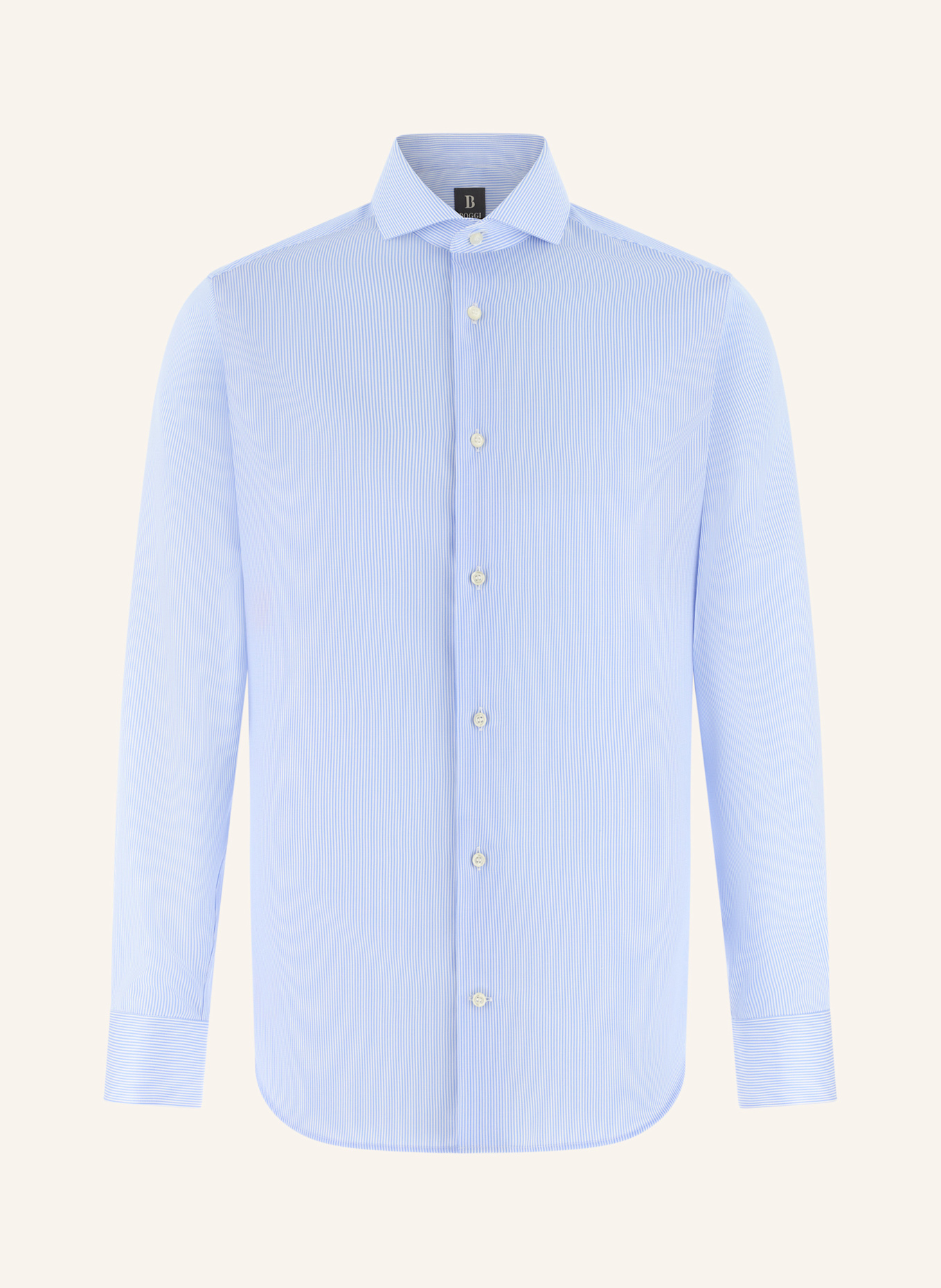 BOGGI MILANO Hemd: HELLBLAU