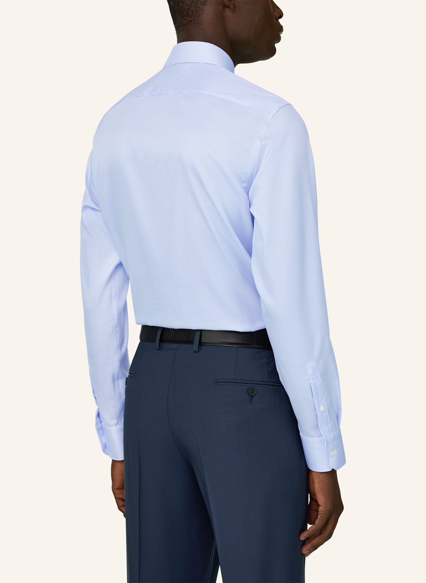 BOGGI MILANO Hemd: HELLBLAU