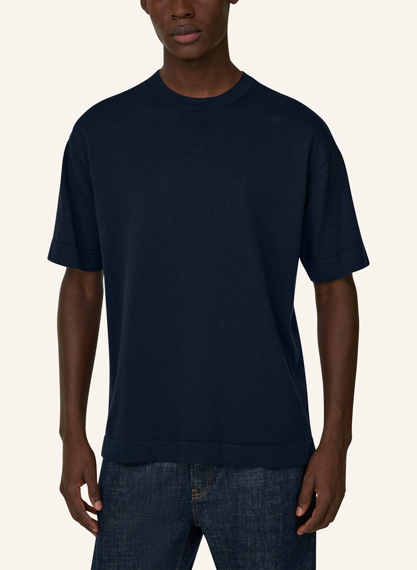 BOGGI MILANO Pullover: BLAU