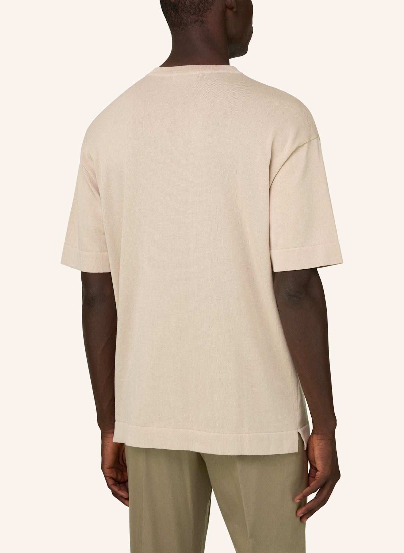 BOGGI MILANO Pullover: BRAUN