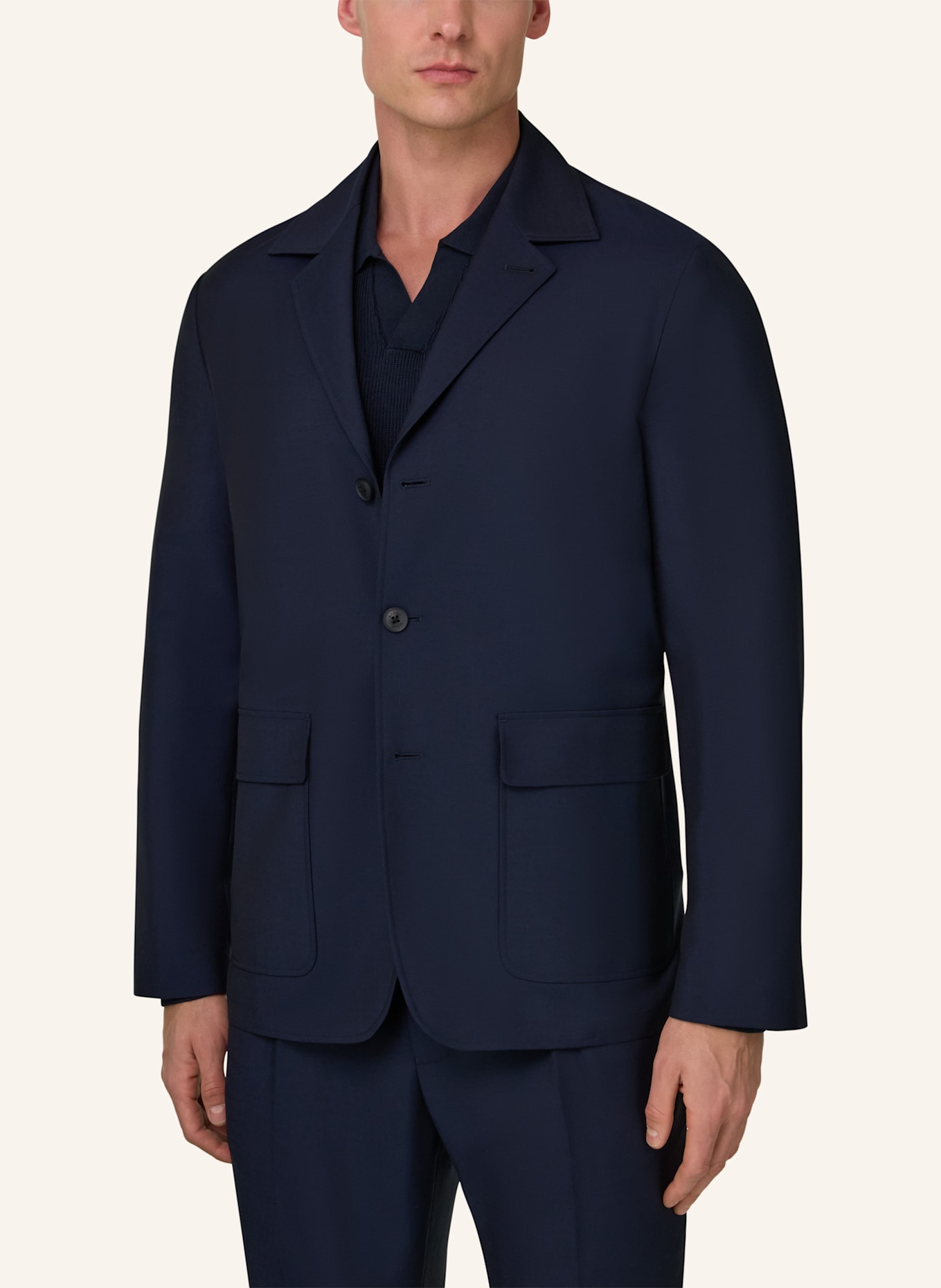 BOGGI MILANO Sakko: DUNKELBLAU