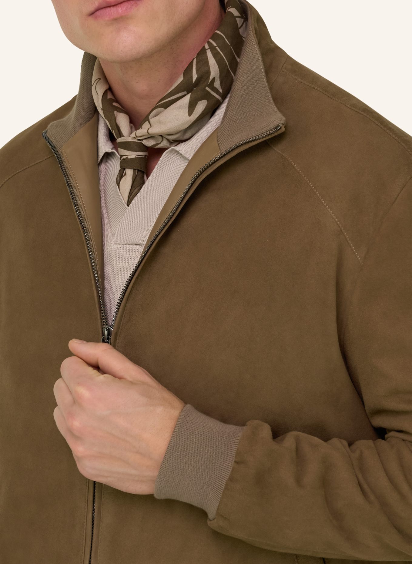 BOGGI MILANO Cabanjacke: GRAU