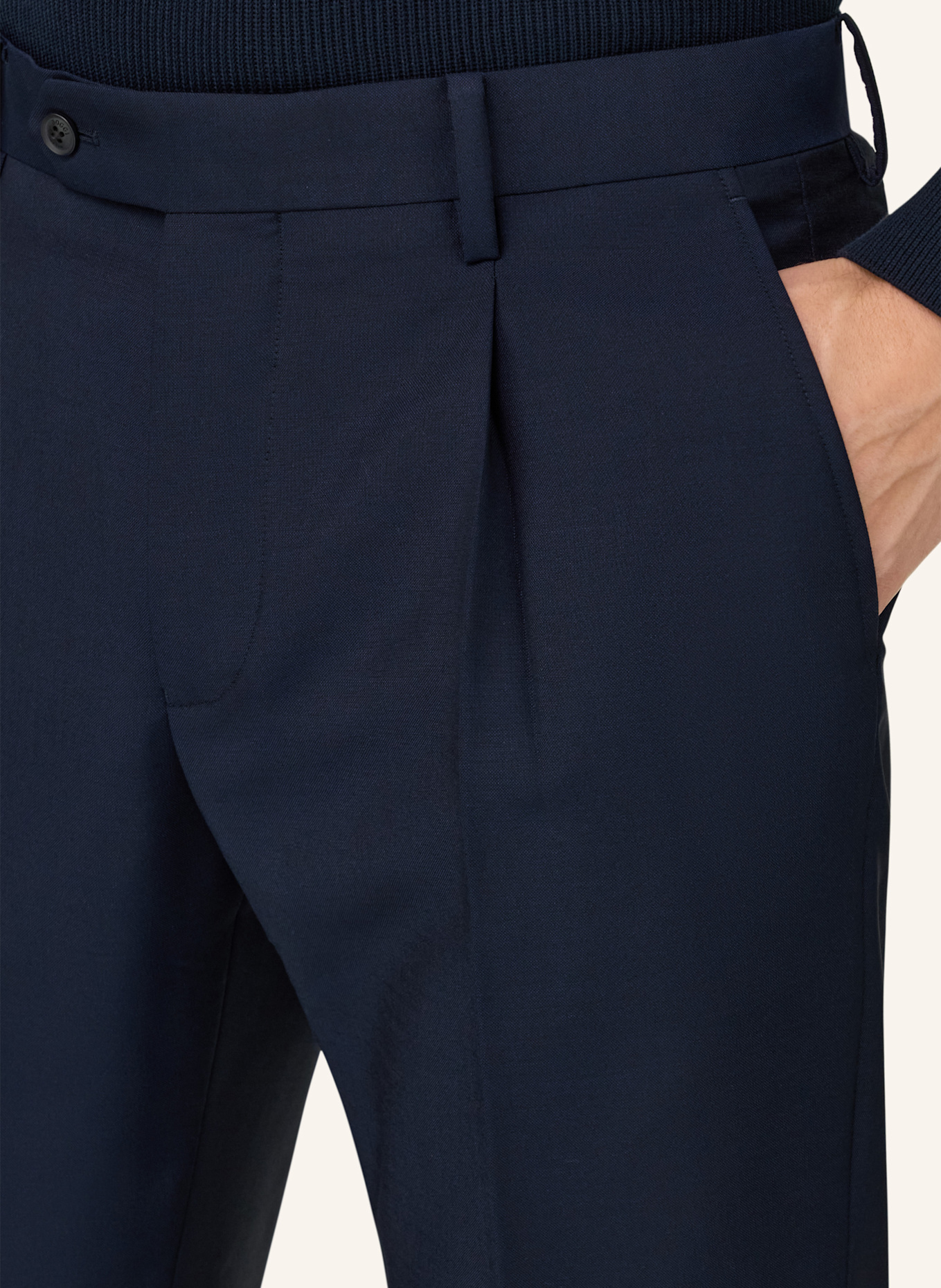 BOGGI MILANO Hose: BLAU