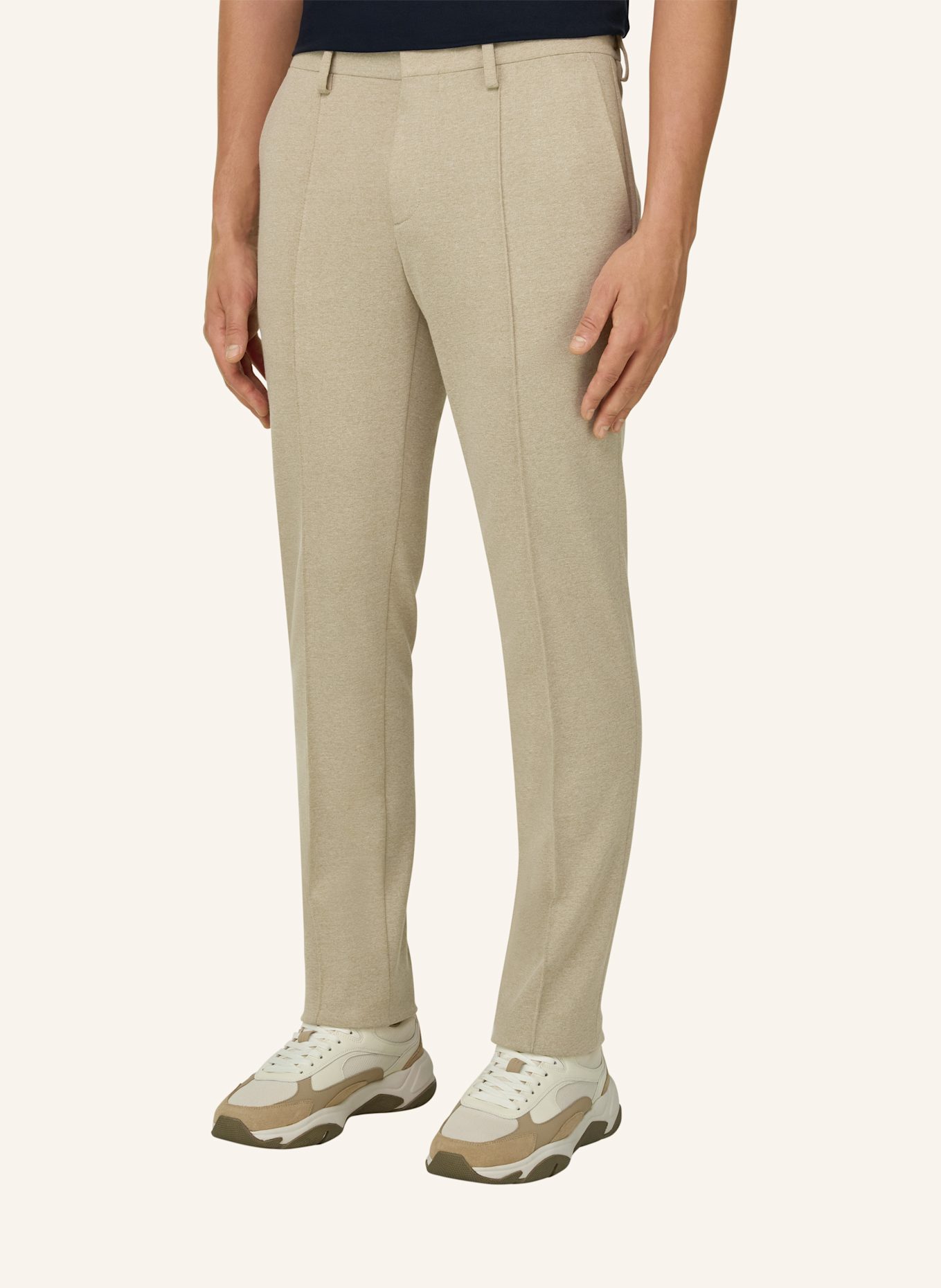 BOGGI MILANO Cordhose: BEIGE