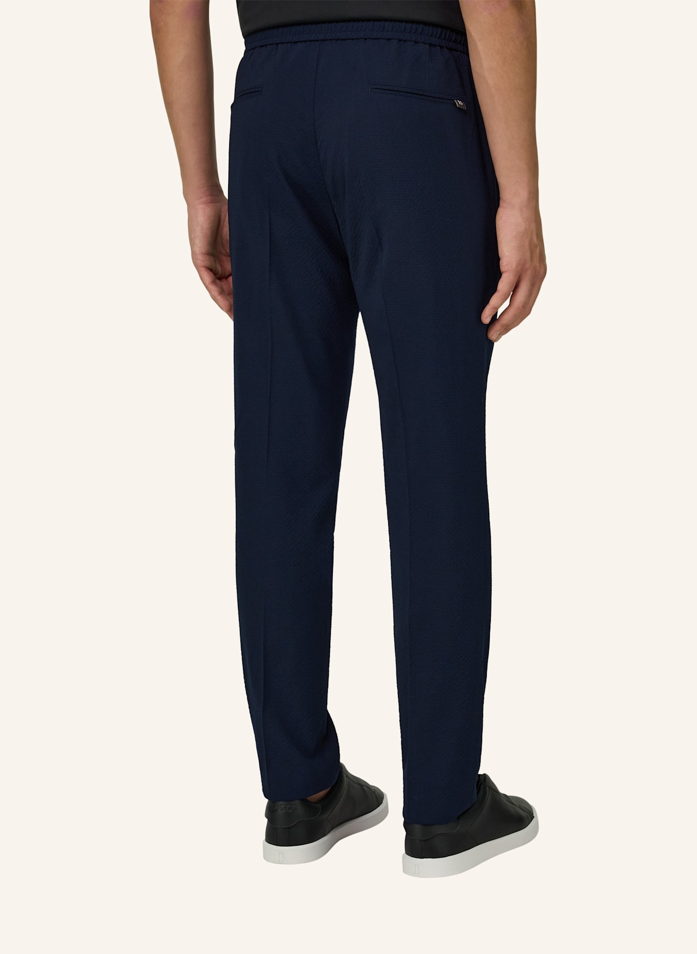 BOGGI MILANO Cordhose: BLAU
