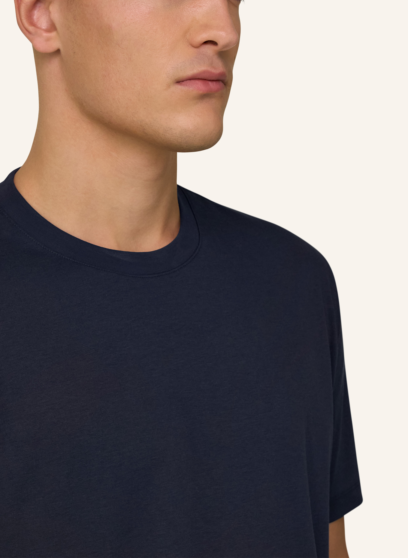 BOGGI MILANO T-Shirt: BLAU