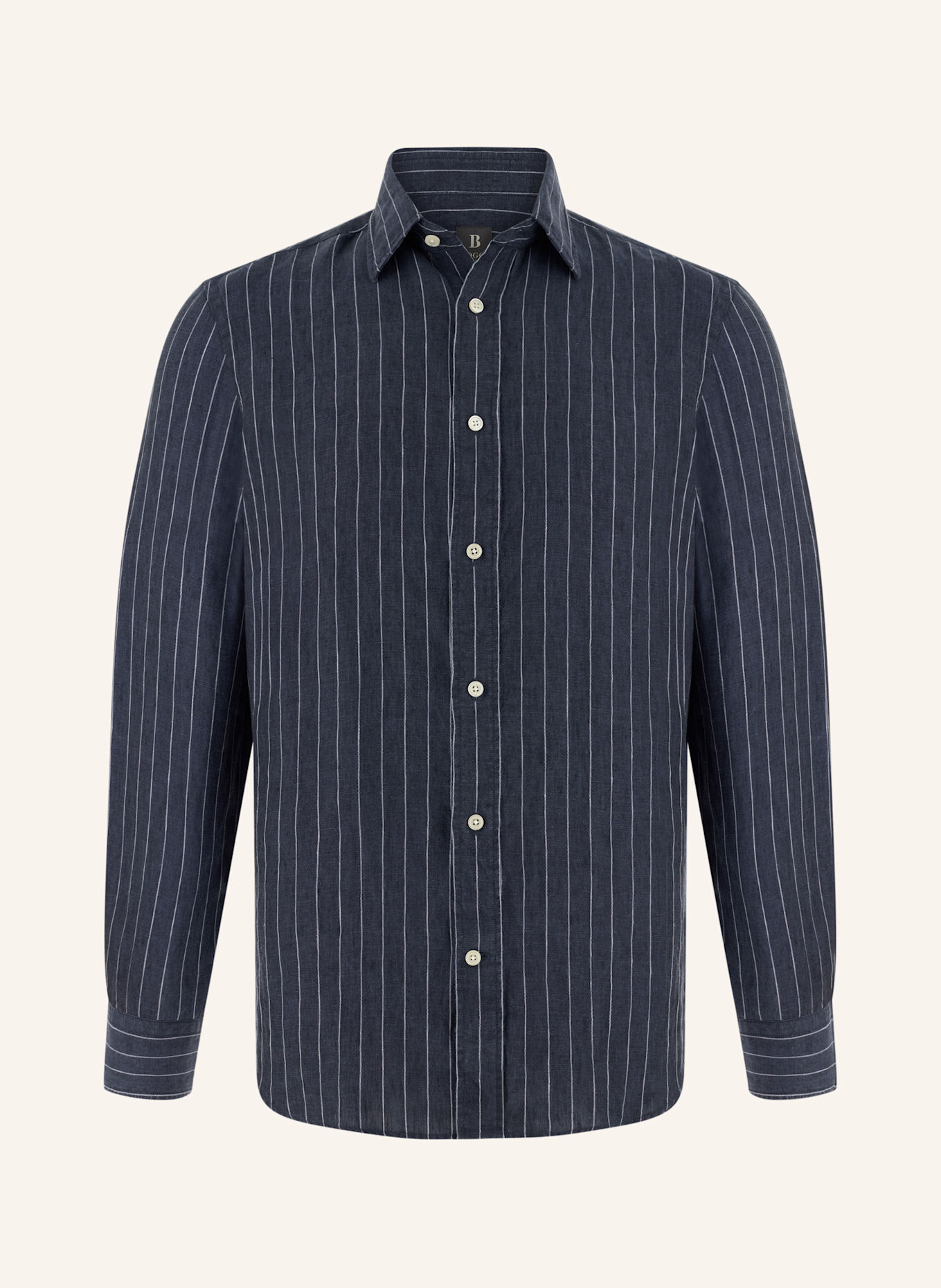 BOGGI MILANO Overshirt: BLAU