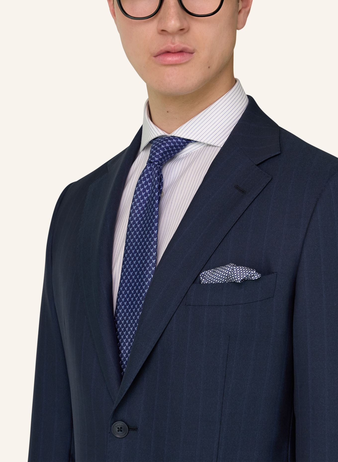 BOGGI MILANO Anzug: BLAU