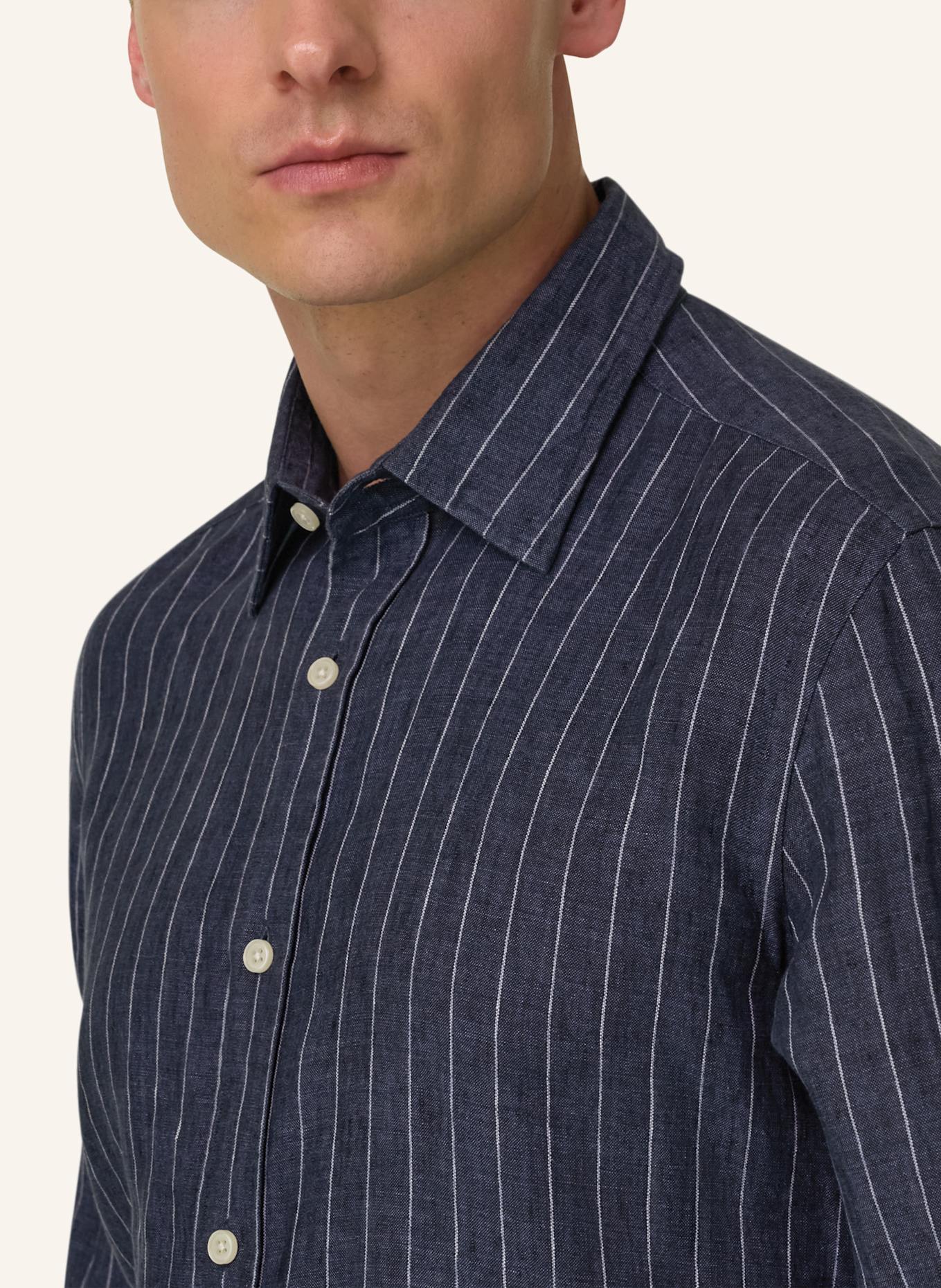 BOGGI MILANO Overshirt: BLAU