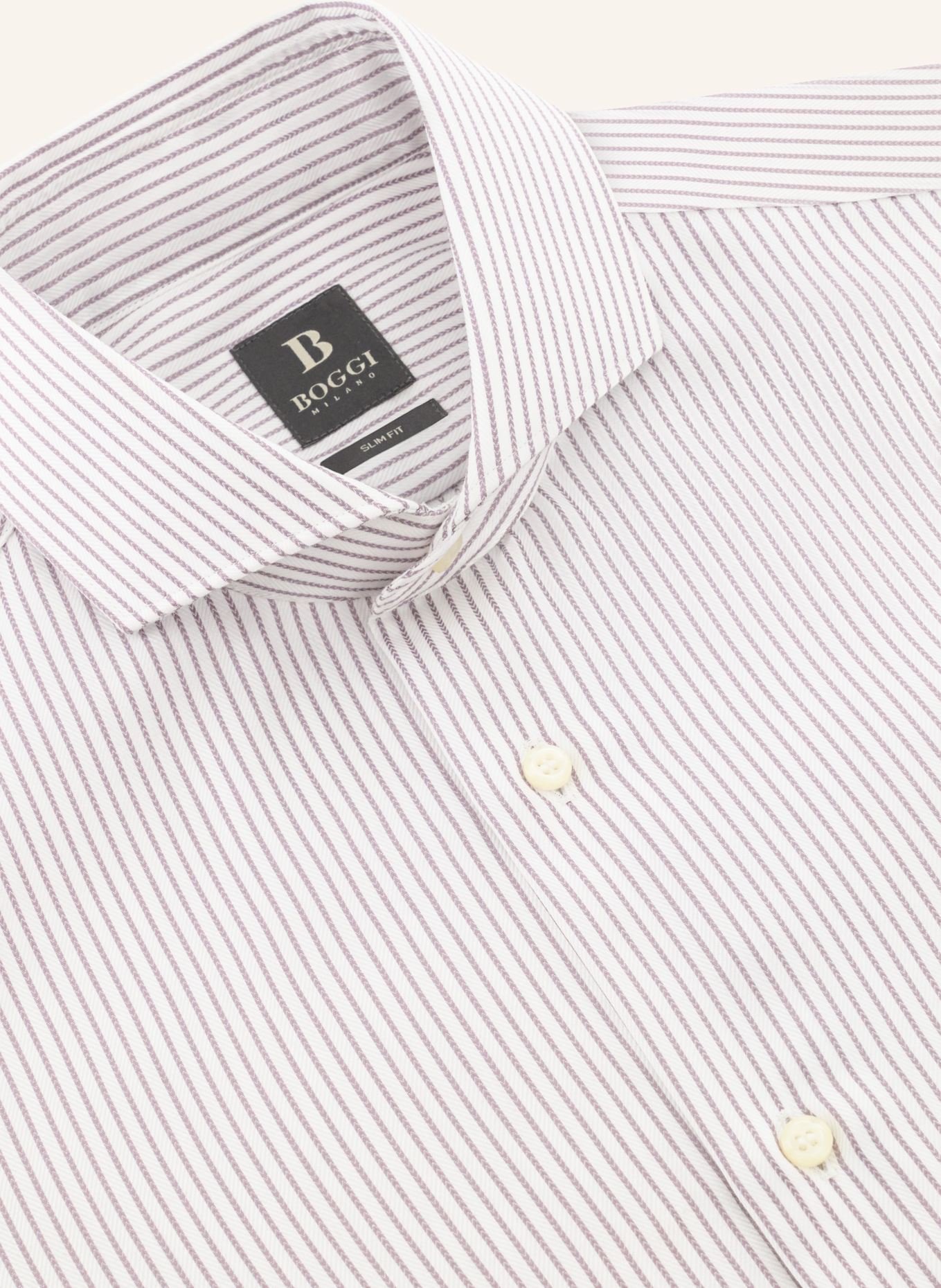 BOGGI MILANO Hemd: BRAUN