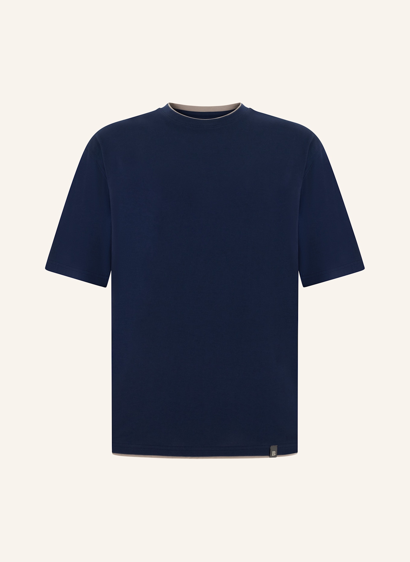 BOGGI MILANO T-Shirt: BLAU