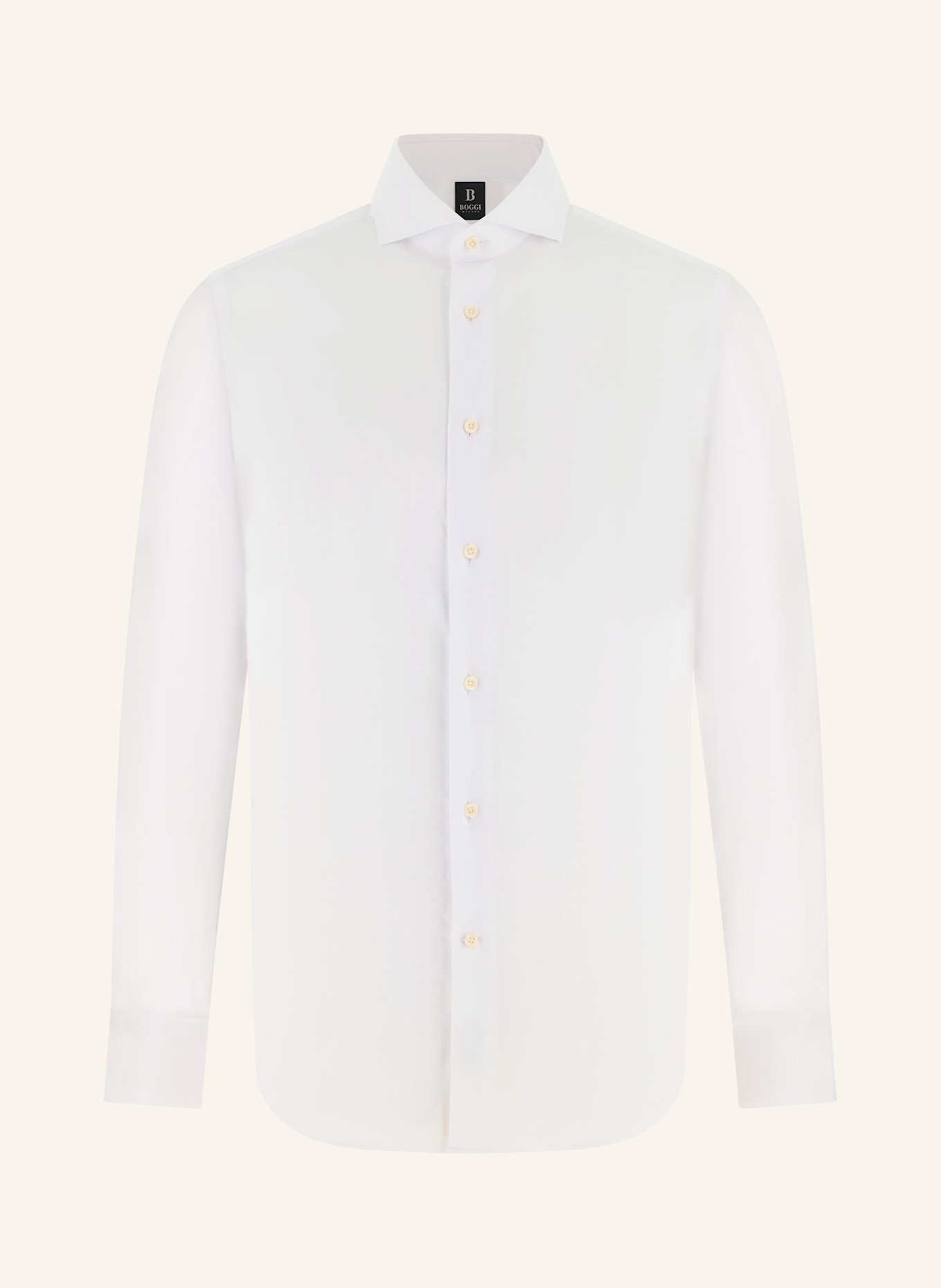 BOGGI MILANO Hemd: WEISS
