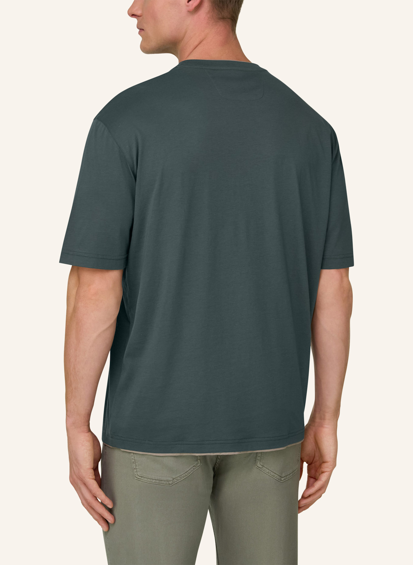 BOGGI MILANO T-Shirt: GRÜN