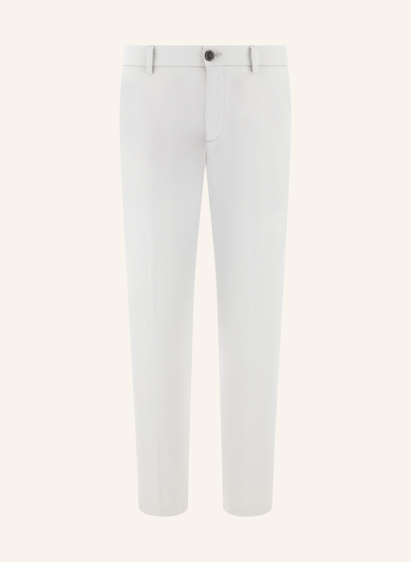 BOGGI MILANO Cordhose: WEISS