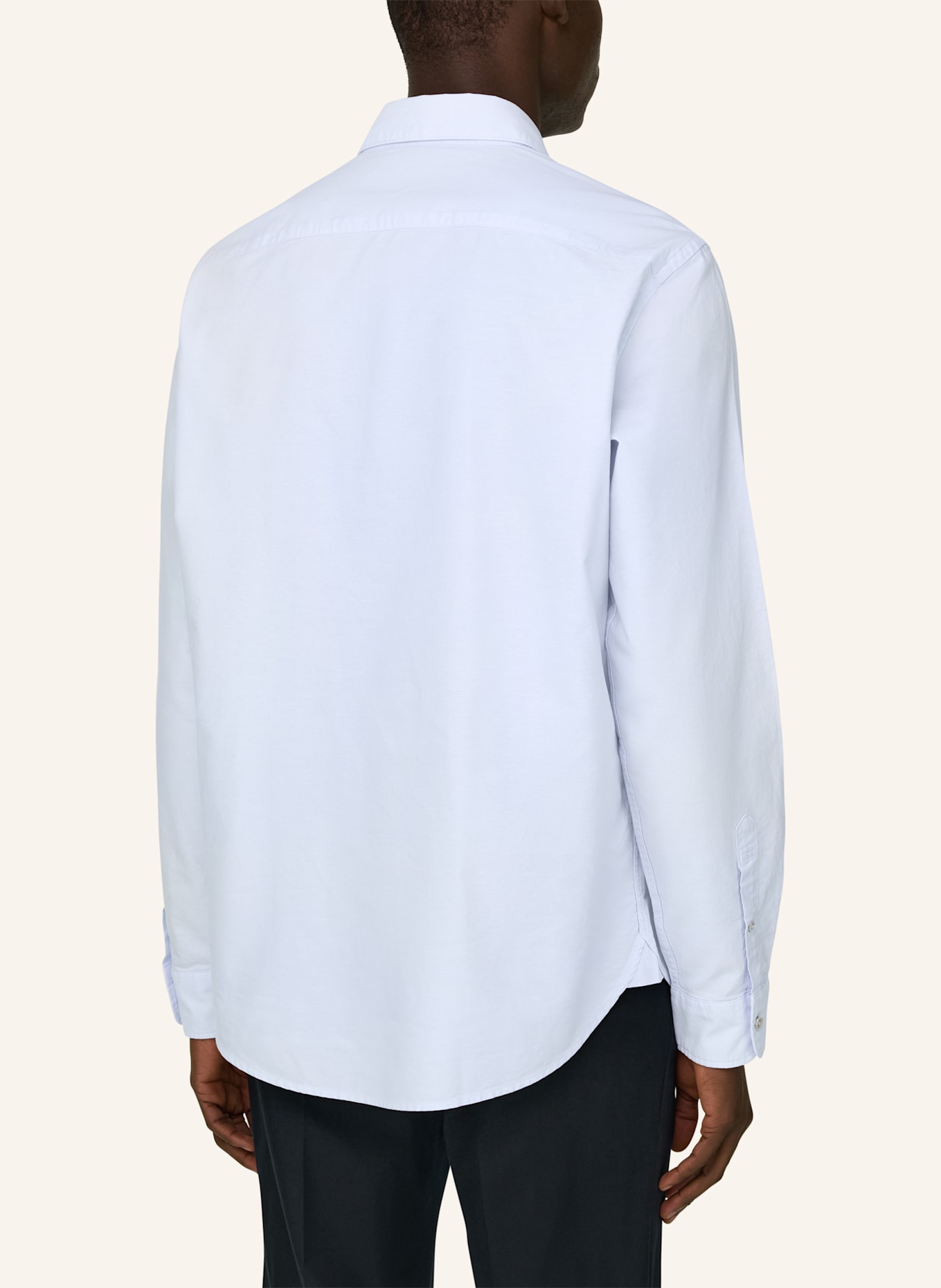 BOGGI MILANO Overshirt: HELLBLAU