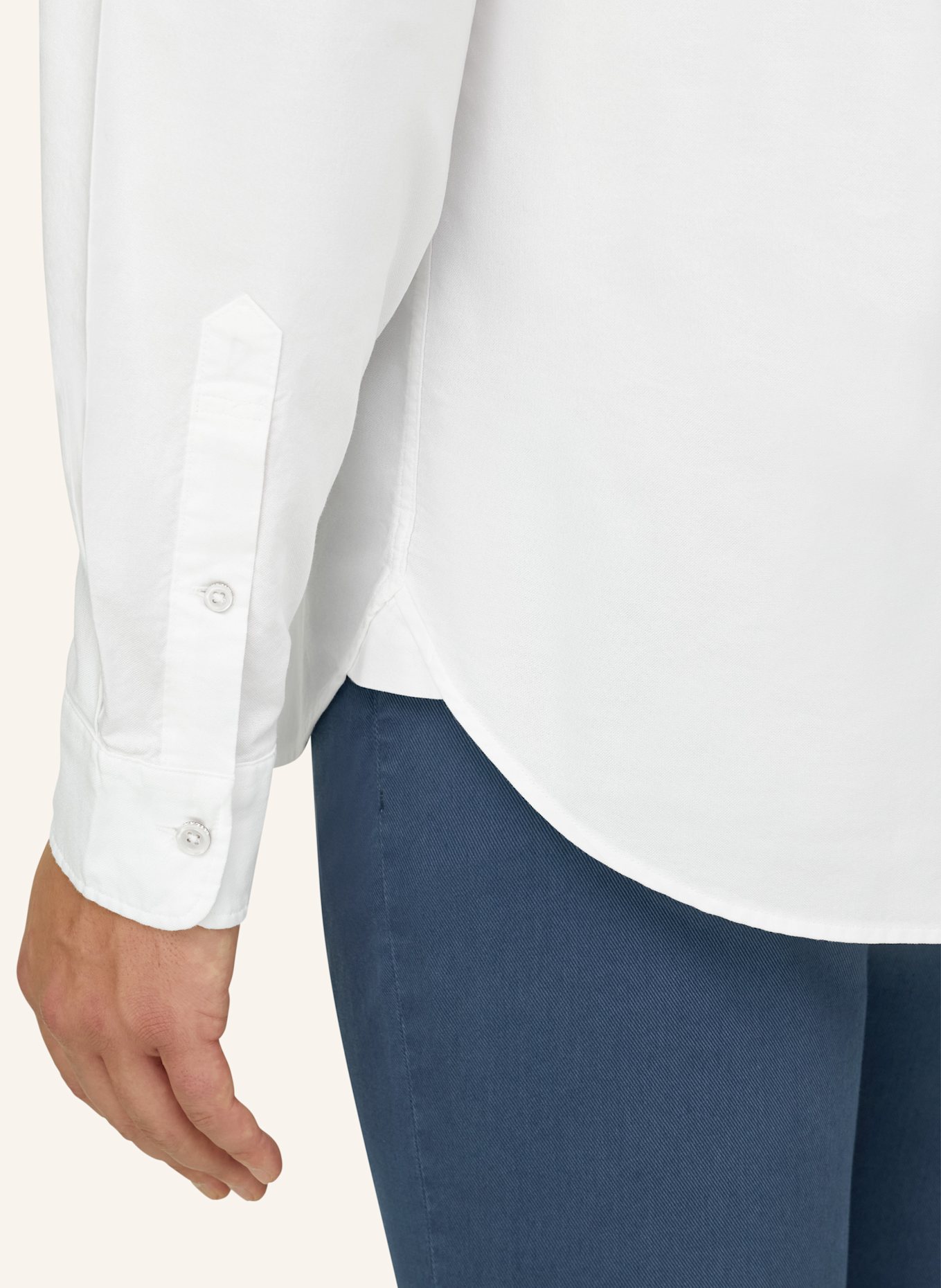 BOGGI MILANO Overshirt: WEISS