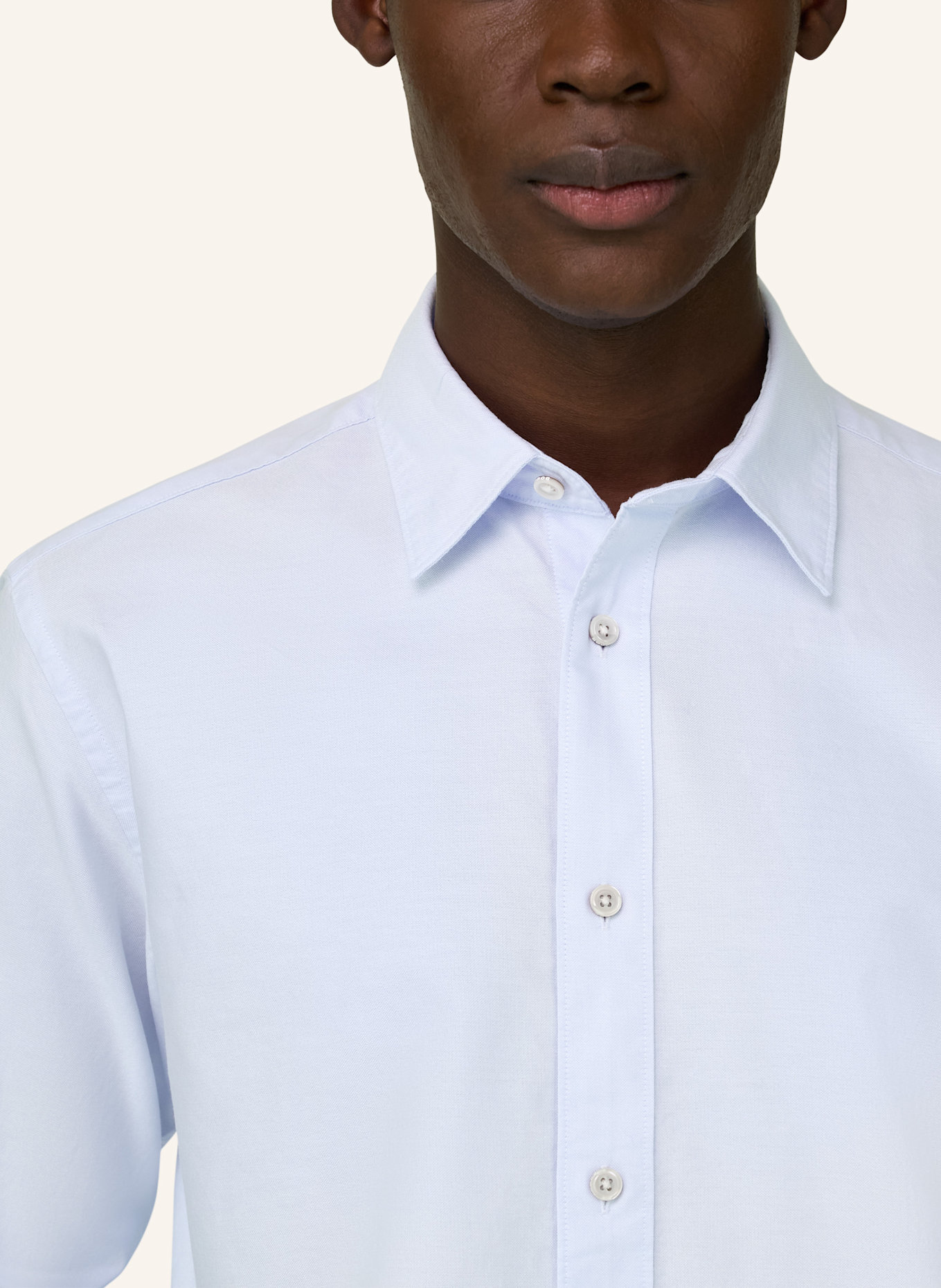 BOGGI MILANO Overshirt: HELLBLAU