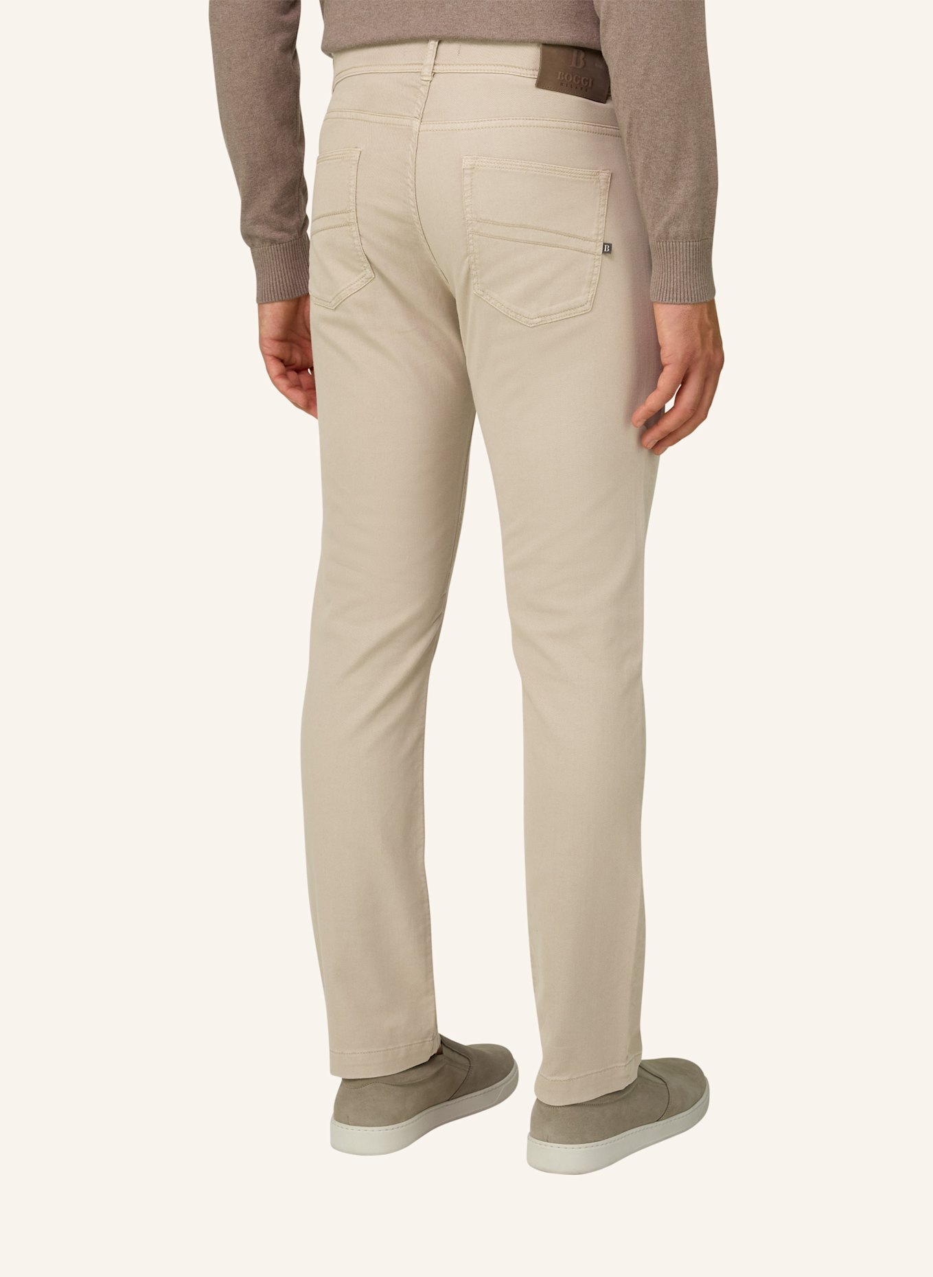 BOGGI MILANO Jeans: BEIGE