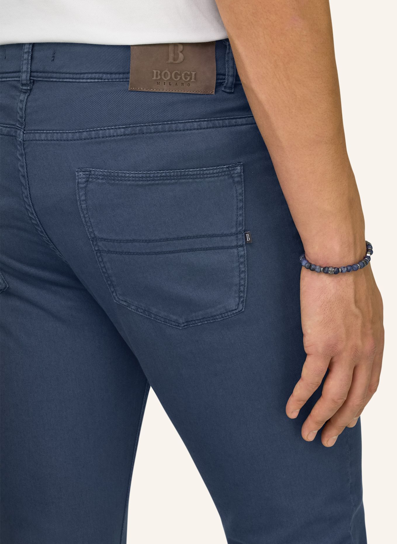 BOGGI MILANO Jeans: BLAU
