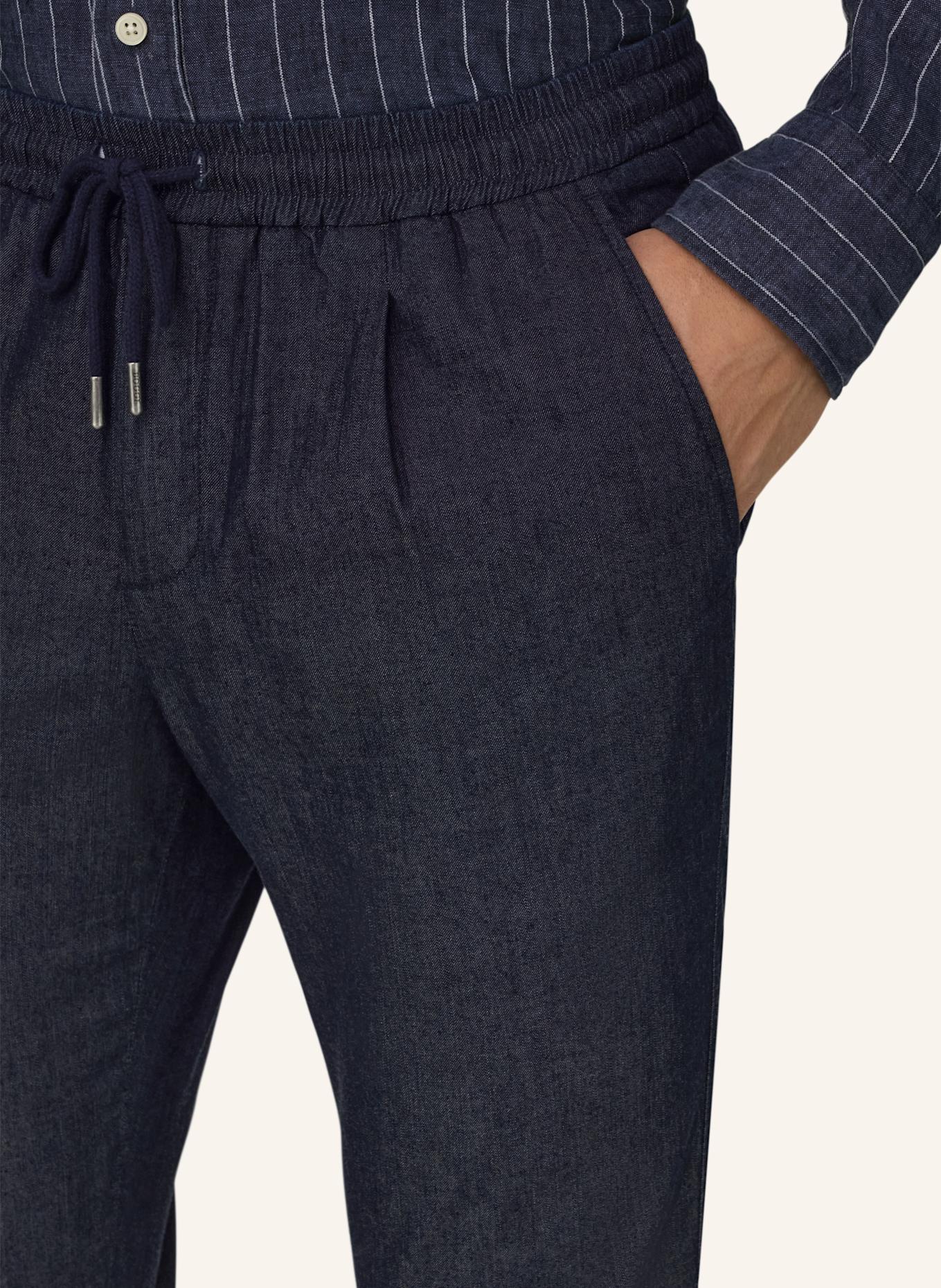 BOGGI MILANO Cordhose: BLAU