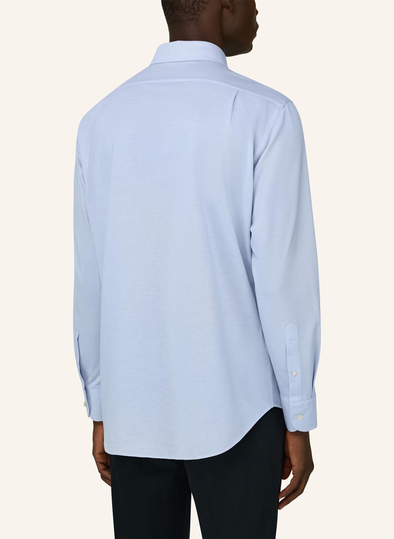 BOGGI MILANO Jerseyhemd: HELLBLAU