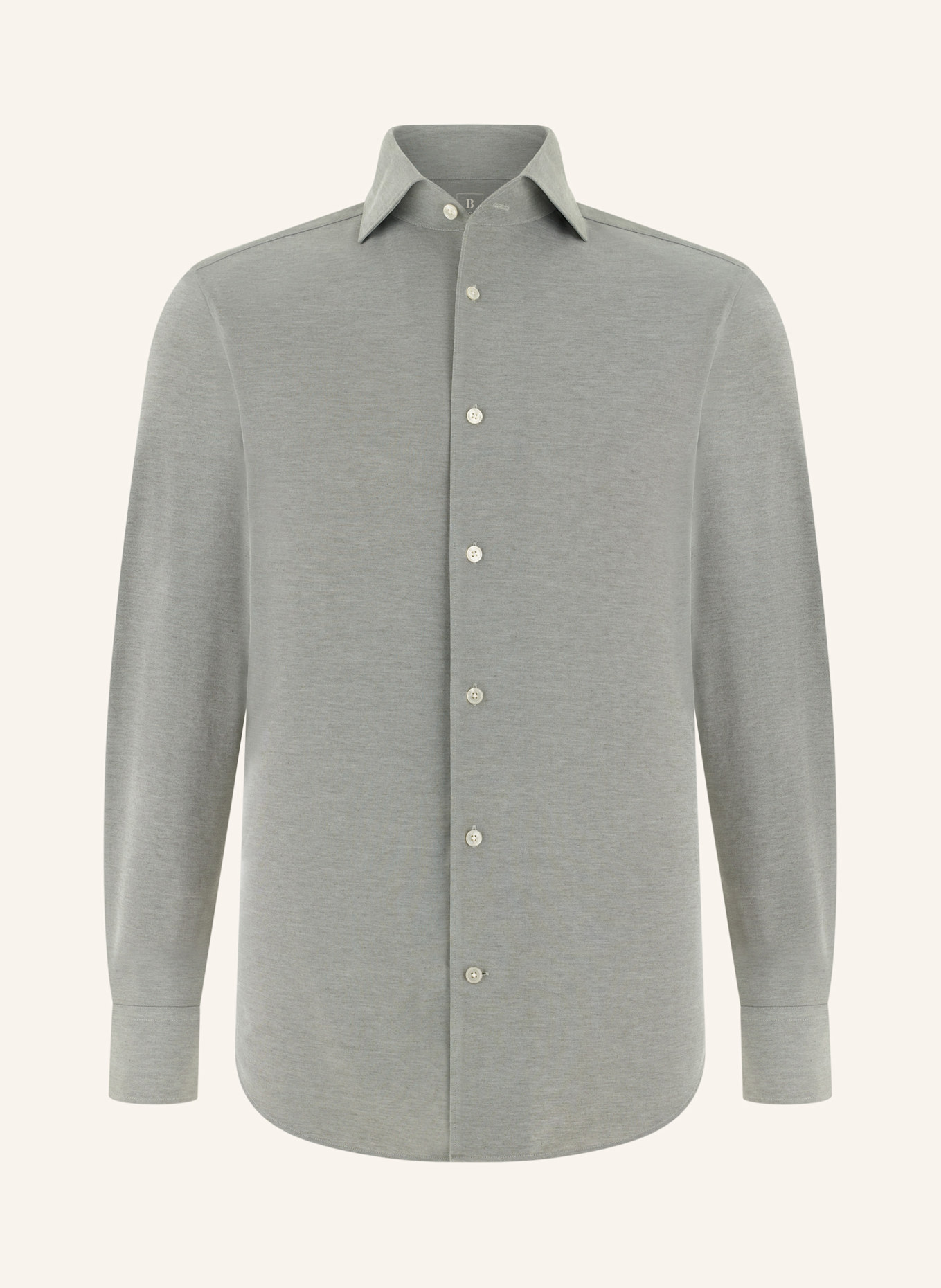 BOGGI MILANO Jerseyhemd: GRÜN