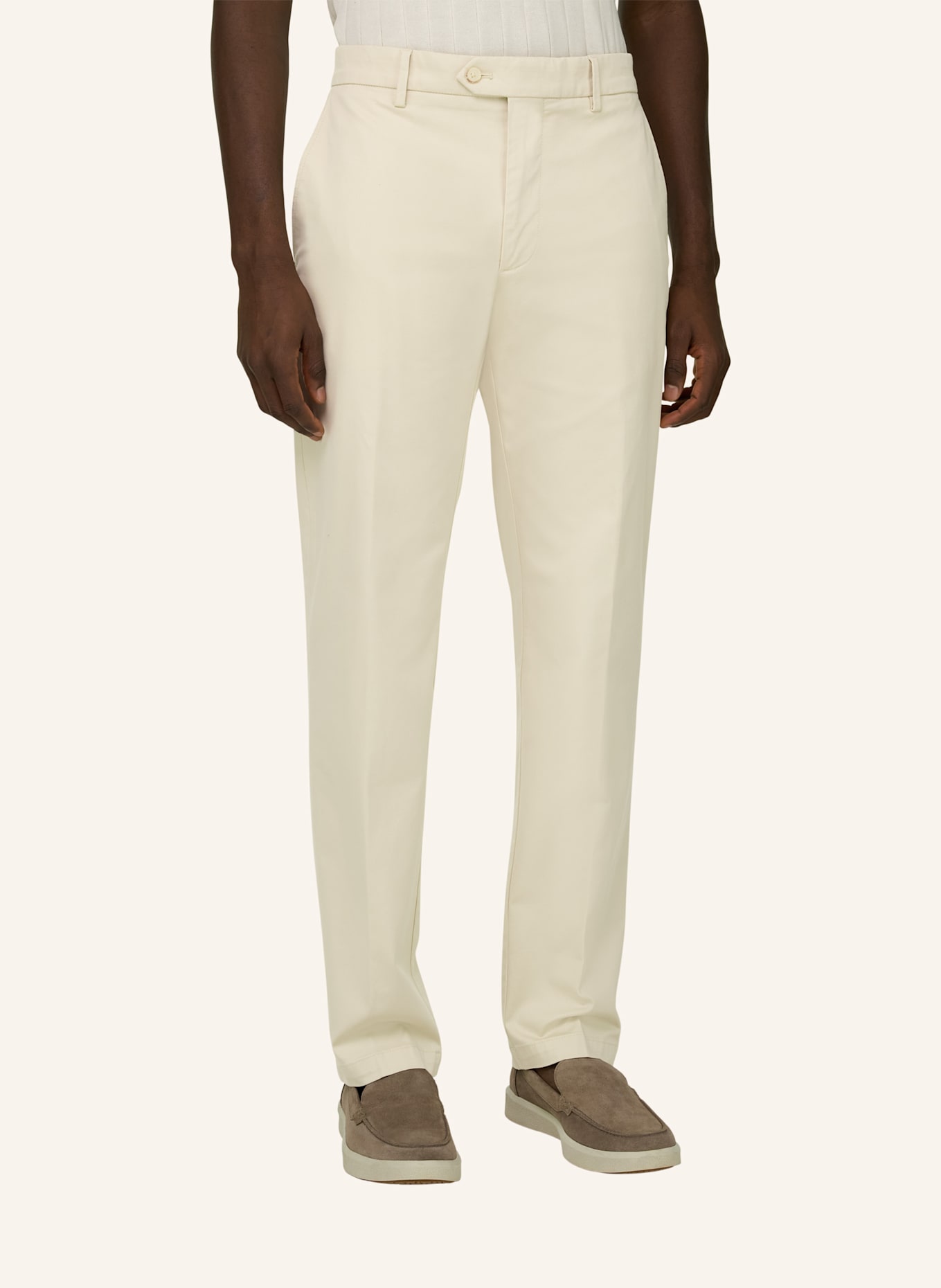 BOGGI MILANO Cordhose: BRAUN