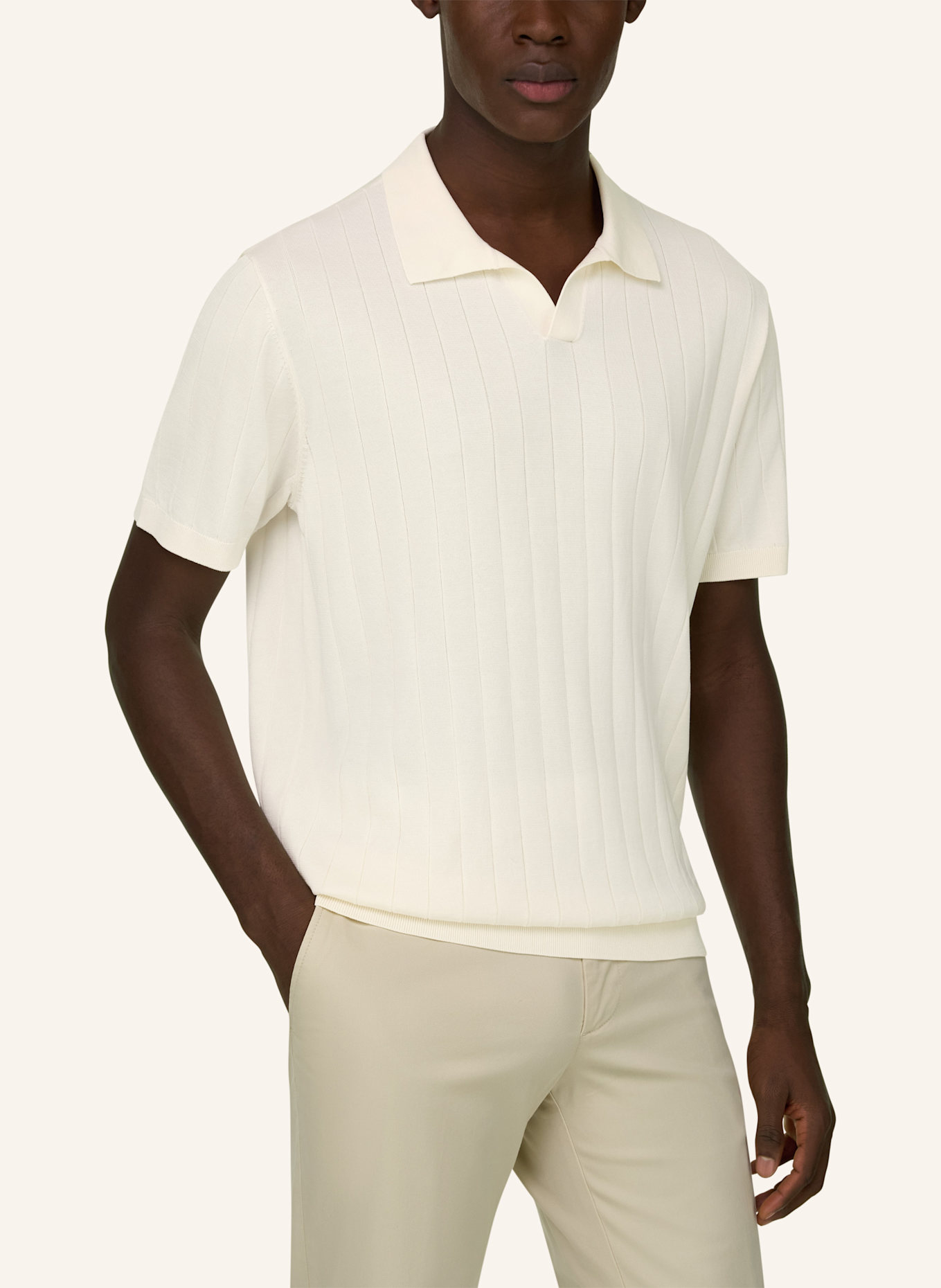 BOGGI MILANO Pullover: CREME