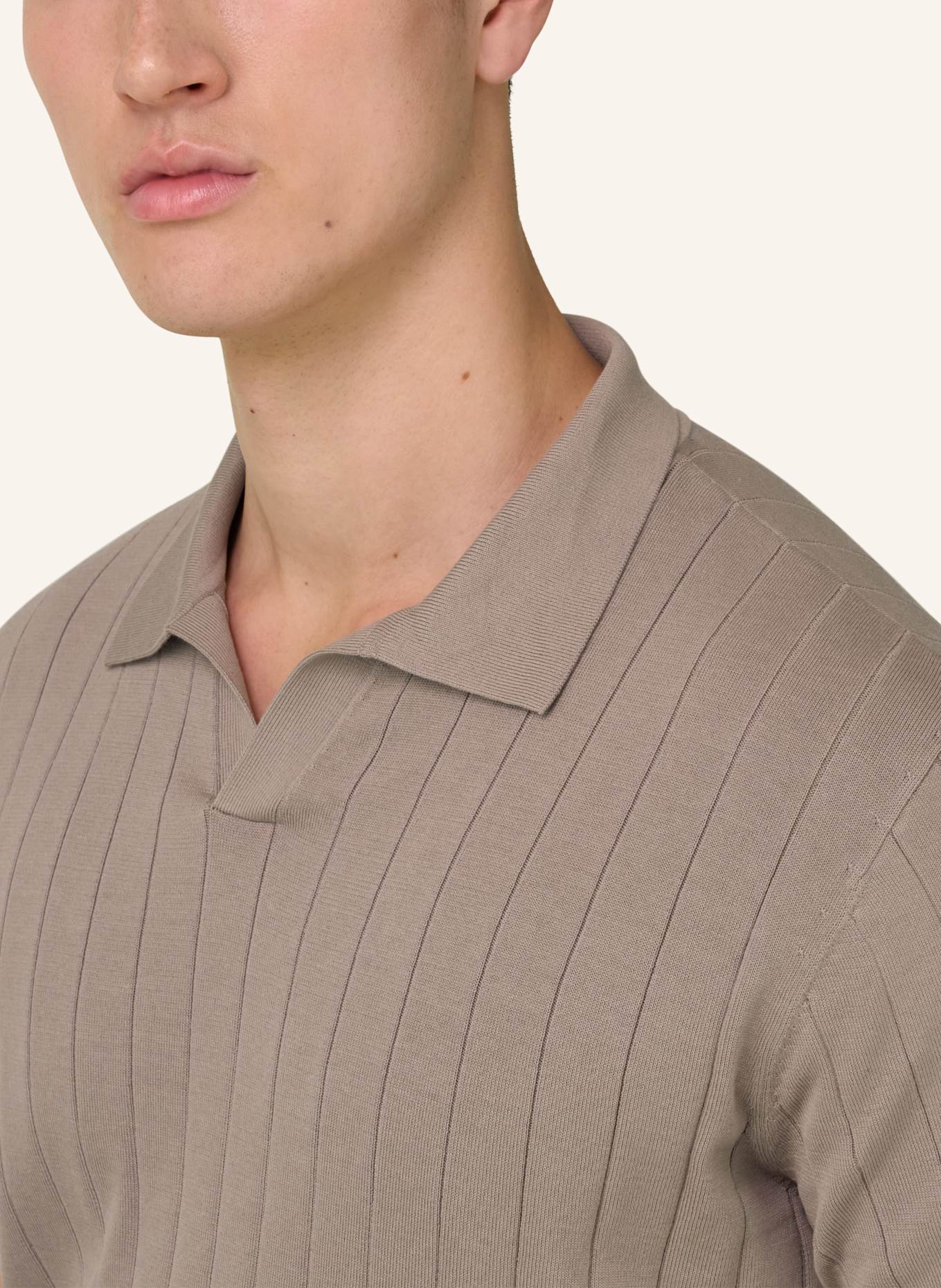 BOGGI MILANO Pullover: BEIGE
