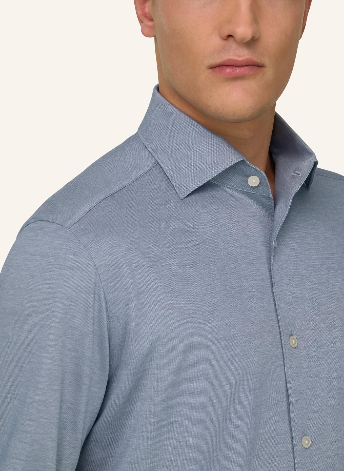 BOGGI MILANO Jerseyhemd: HELLBLAU