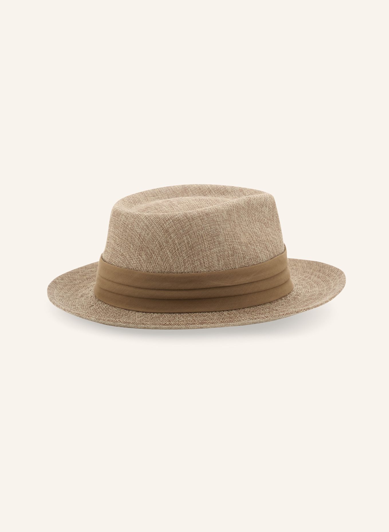 BOGGI MILANO Cashmere-Mütze: CREME