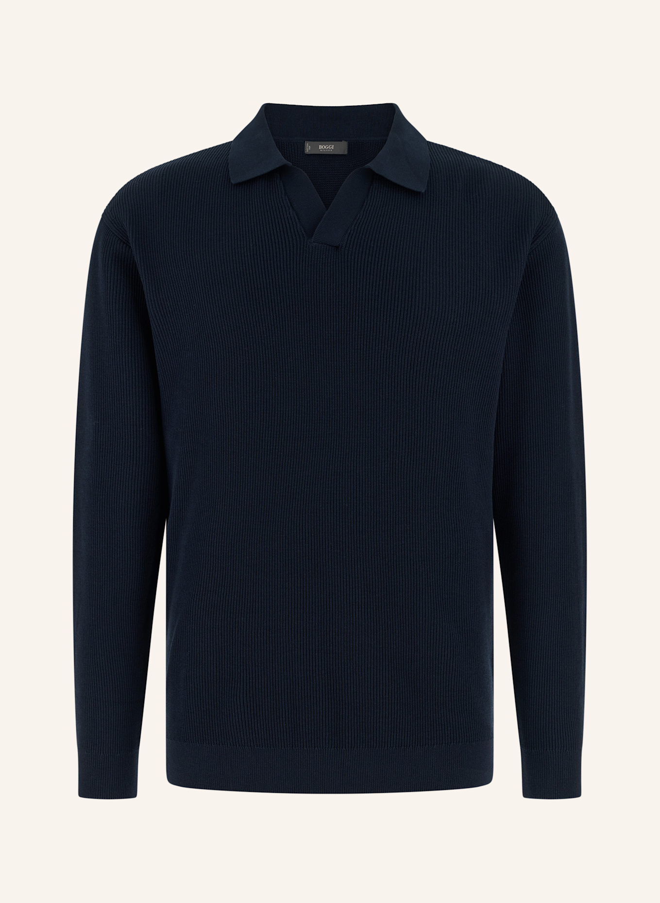 BOGGI MILANO Pullover: BLAU