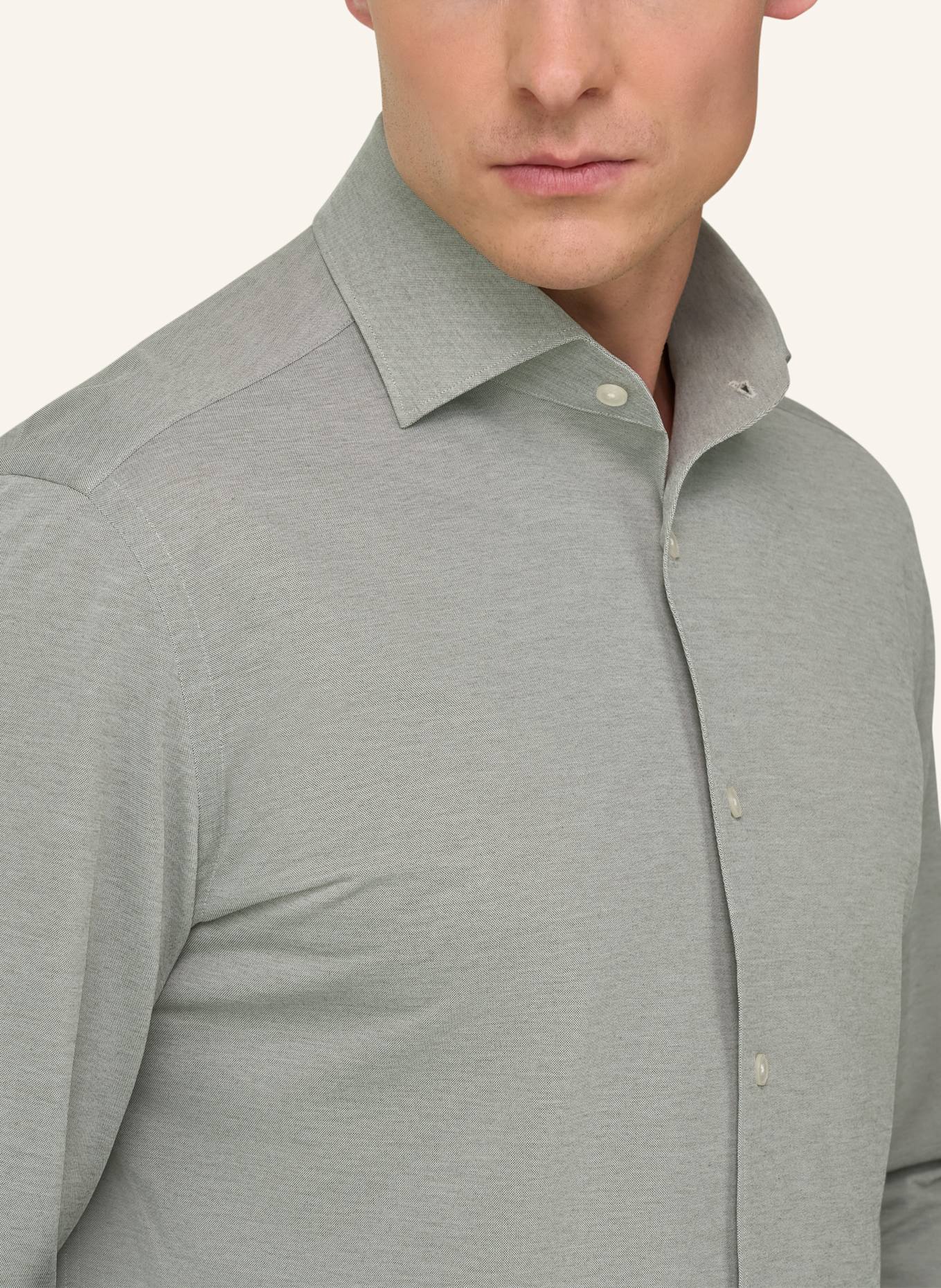 BOGGI MILANO Jerseyhemd: GRÜN