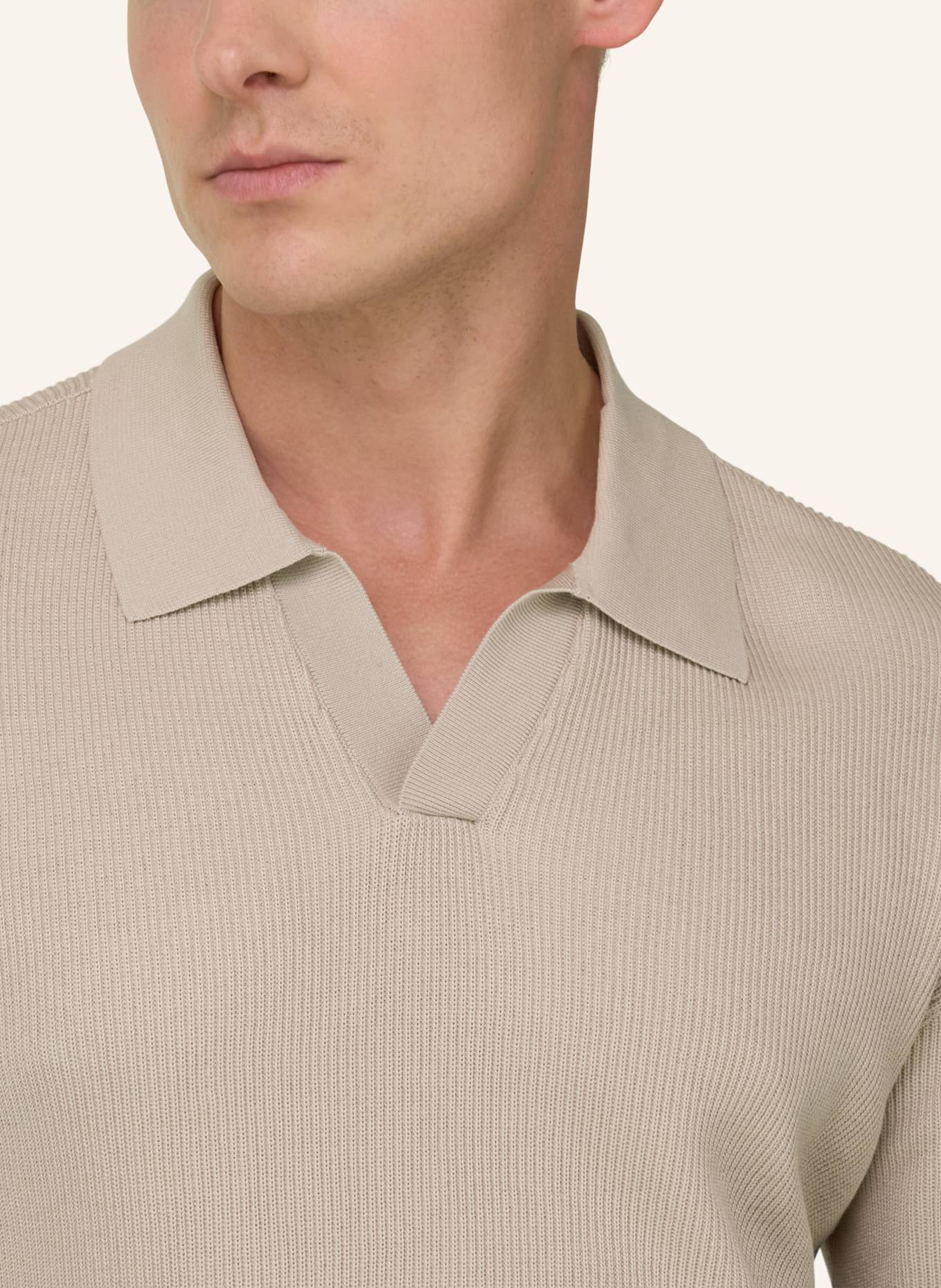 BOGGI MILANO Pullover: BRAUN