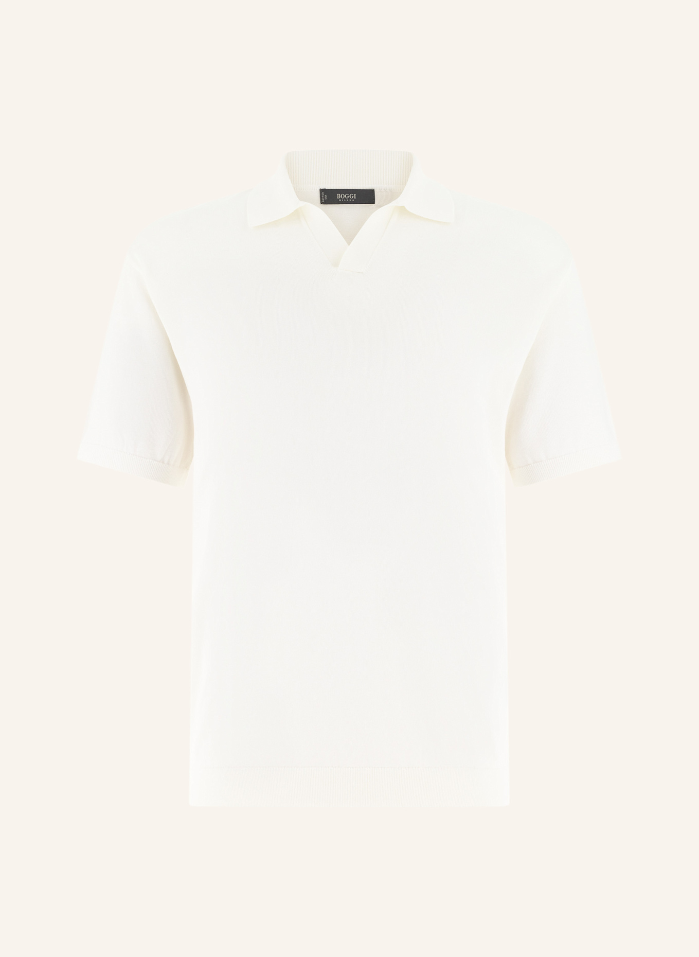 BOGGI MILANO Pullover: WEISS