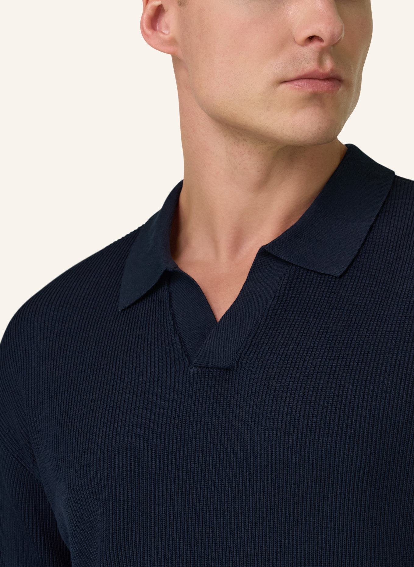 BOGGI MILANO Pullover: BLAU