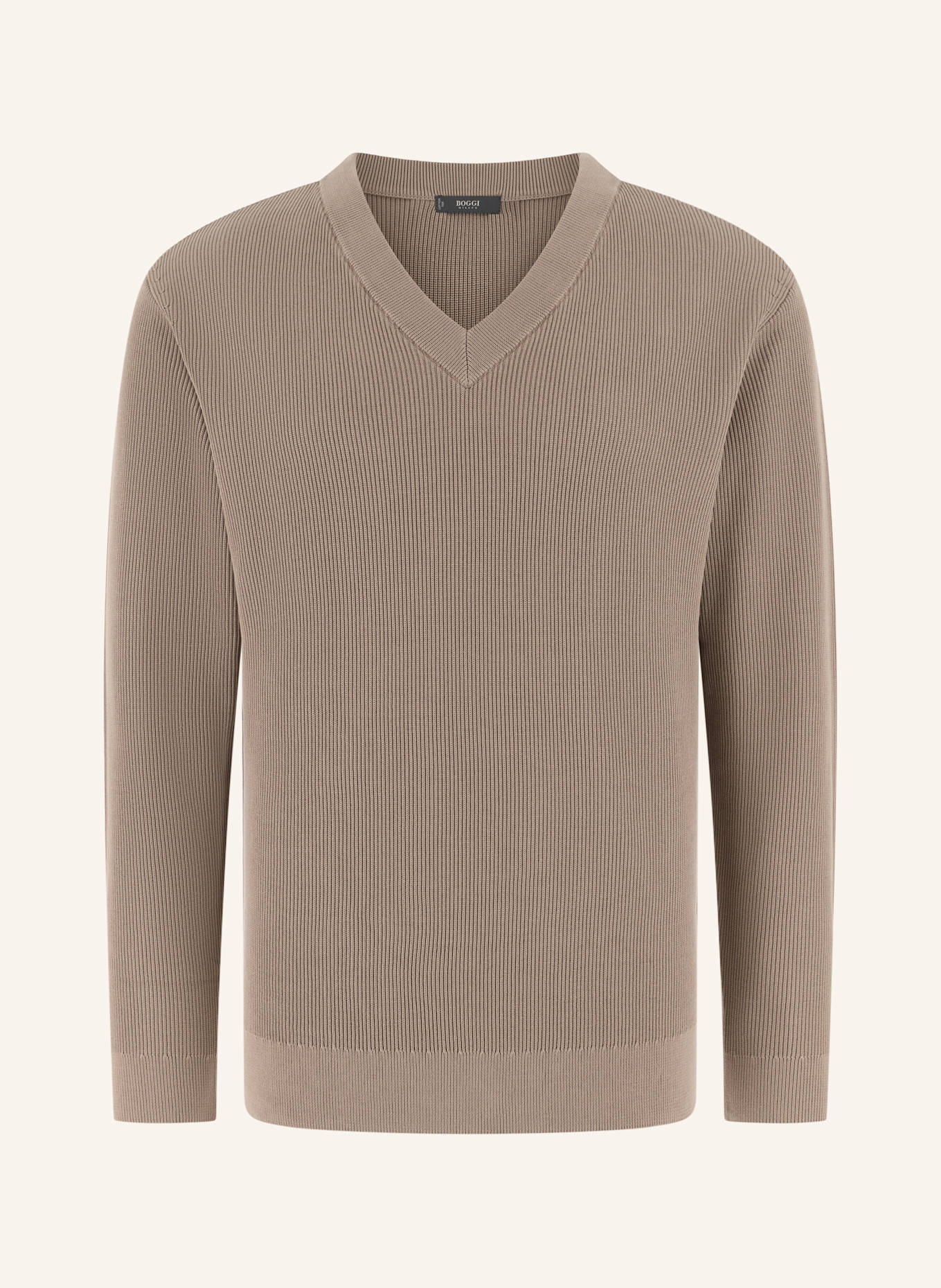 BOGGI MILANO Pullover: BEIGE