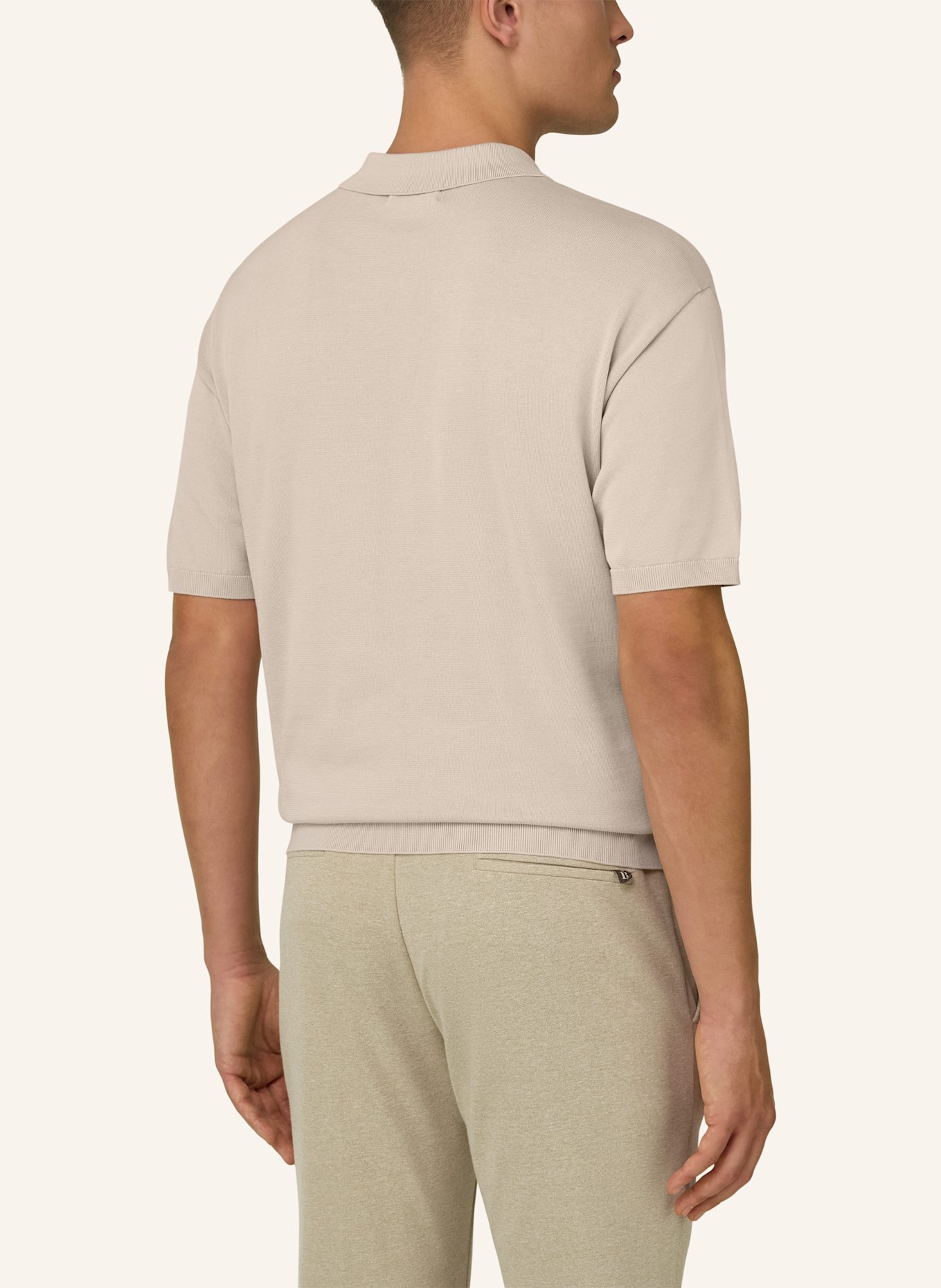 BOGGI MILANO Pullover: BRAUN